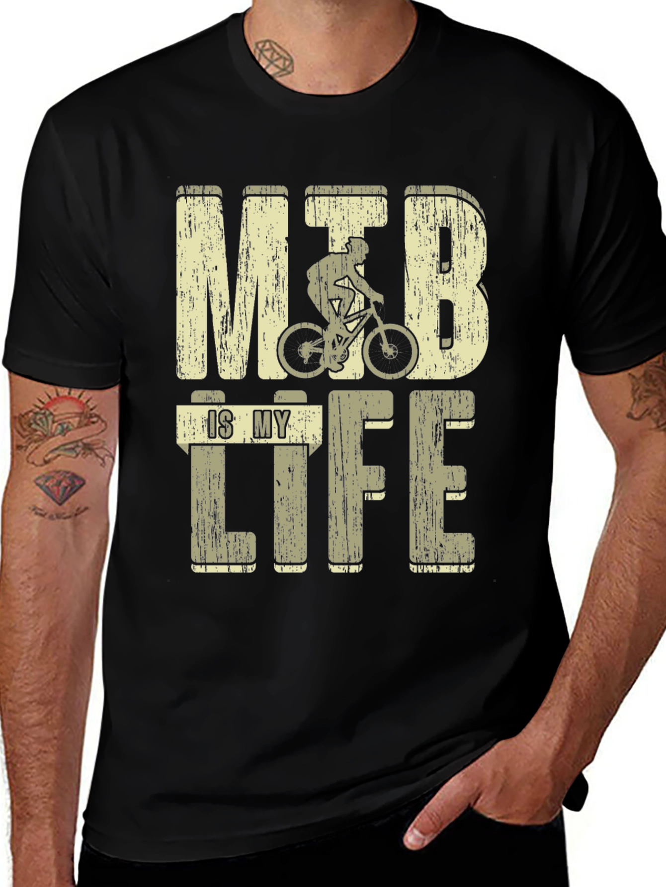 MTB Is My Life Graphic Tee