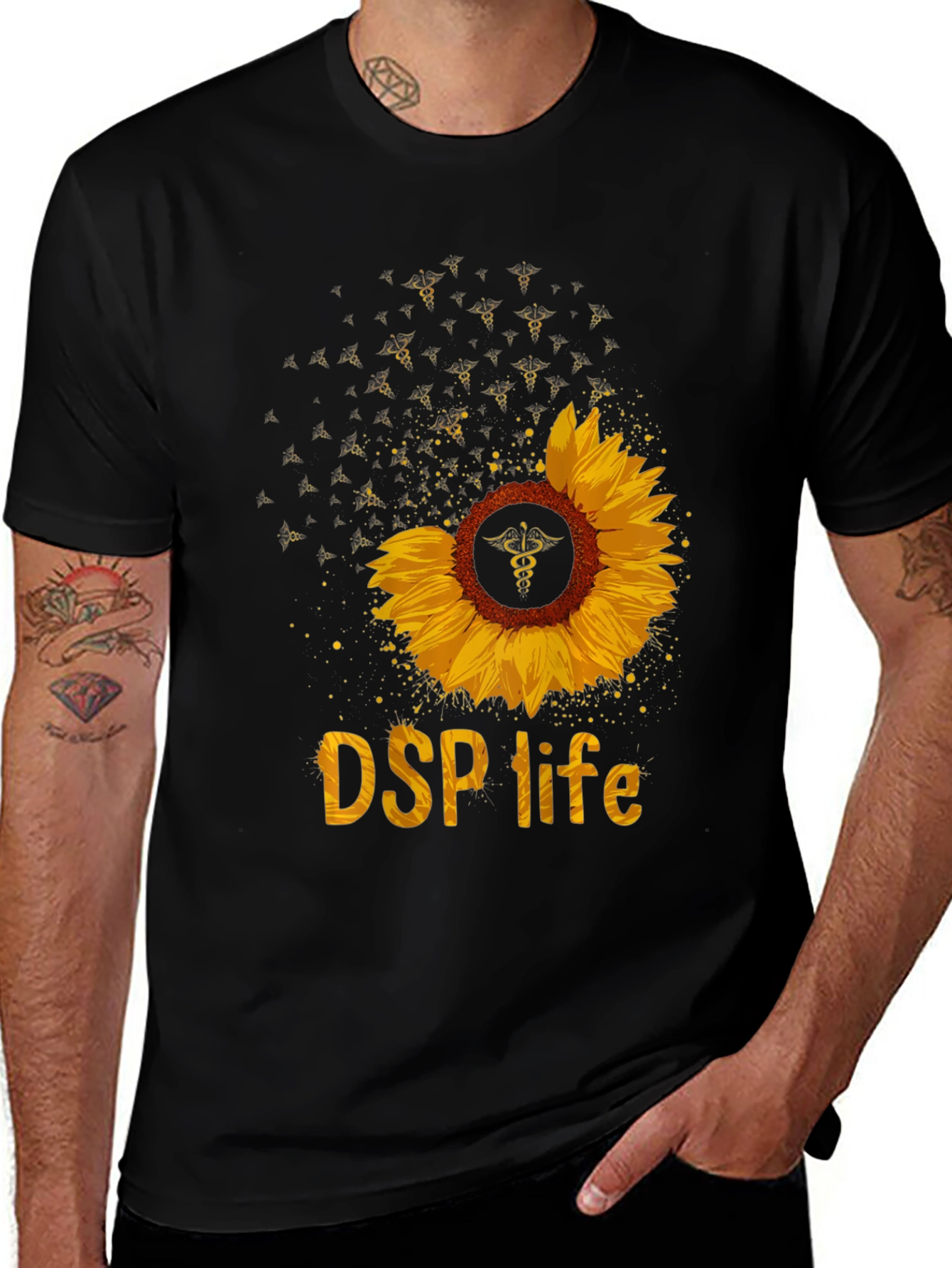 Variant 19 of DSP Life Sunflower Graphic Tee