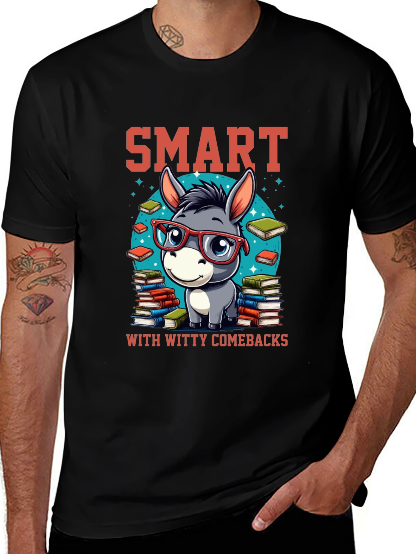 Smart Donkey Witty Comebacks T-Shirt