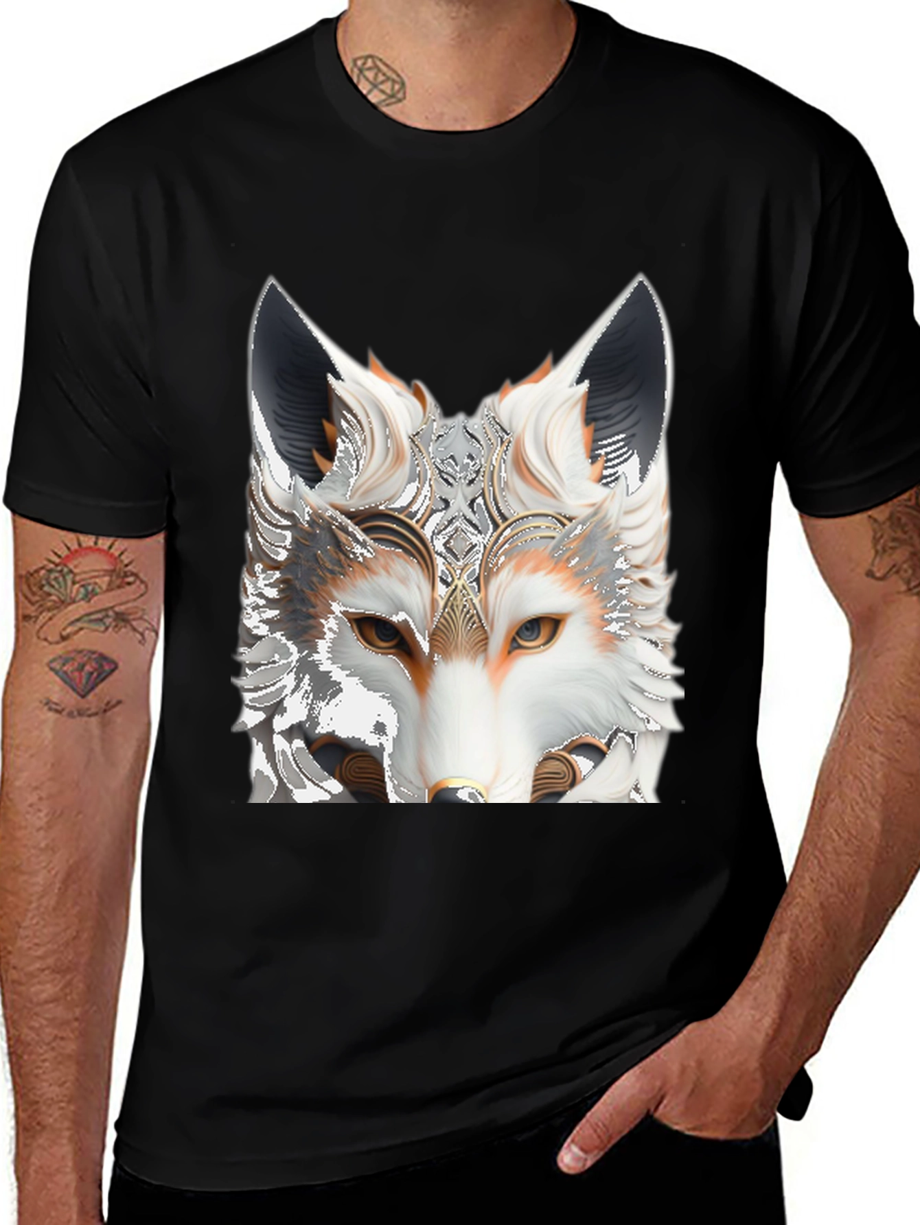 Variant 2 of Fox Head Graphic Tee