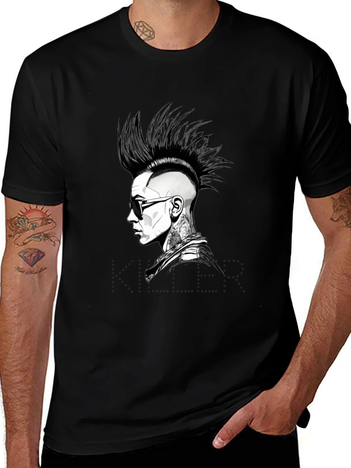 Killer Punk Graphic T-Shirt - Bold Streetwear