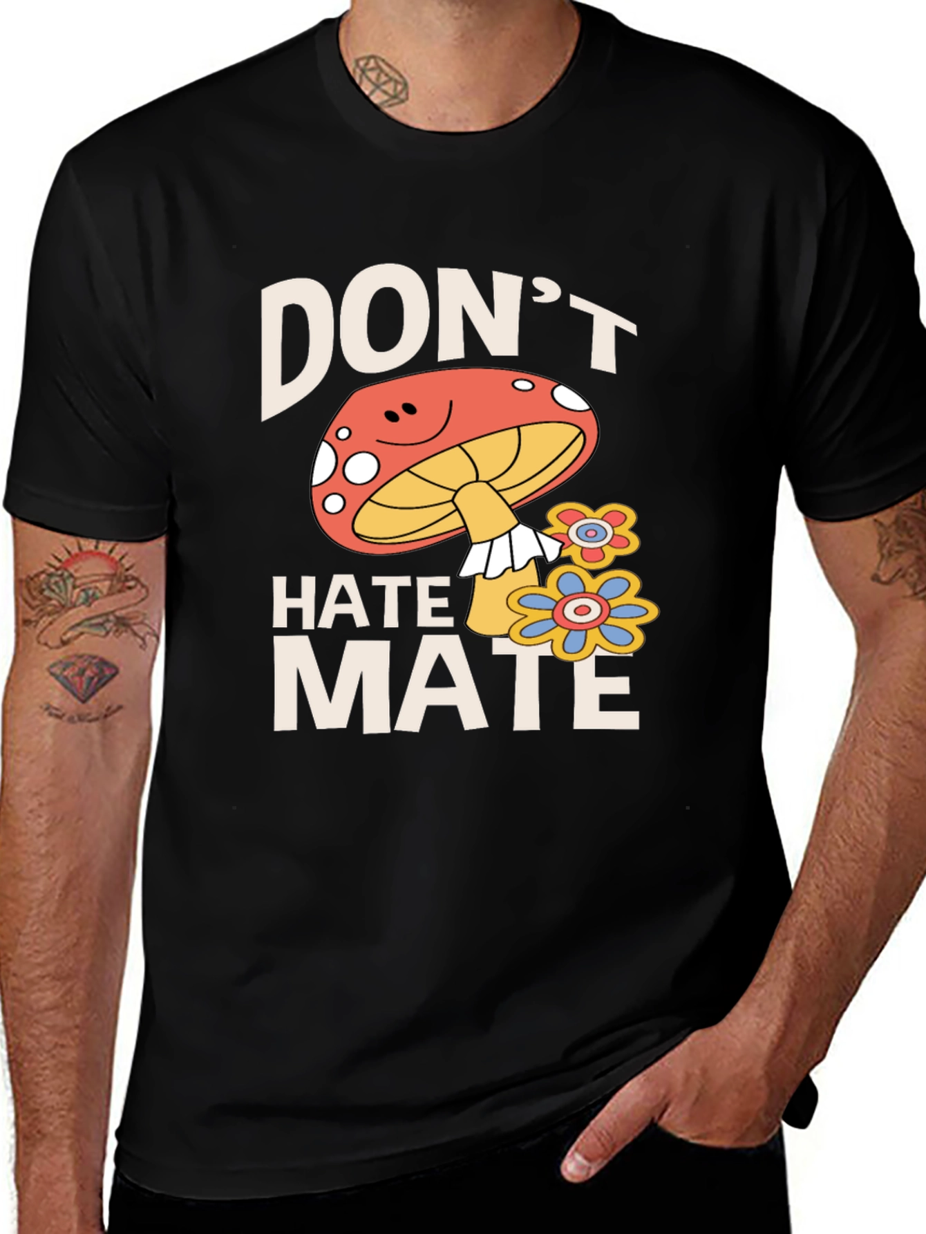 Variant 2 of Don't Hate Mate Graphic Tee
