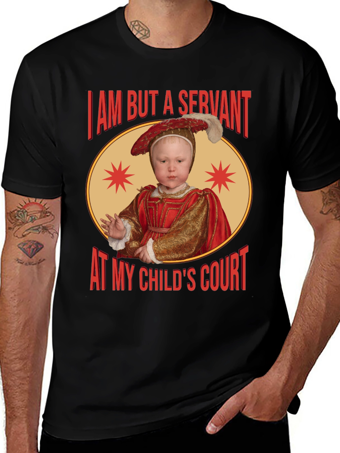 Variant 12 of I Am But A Servant T-Shirt