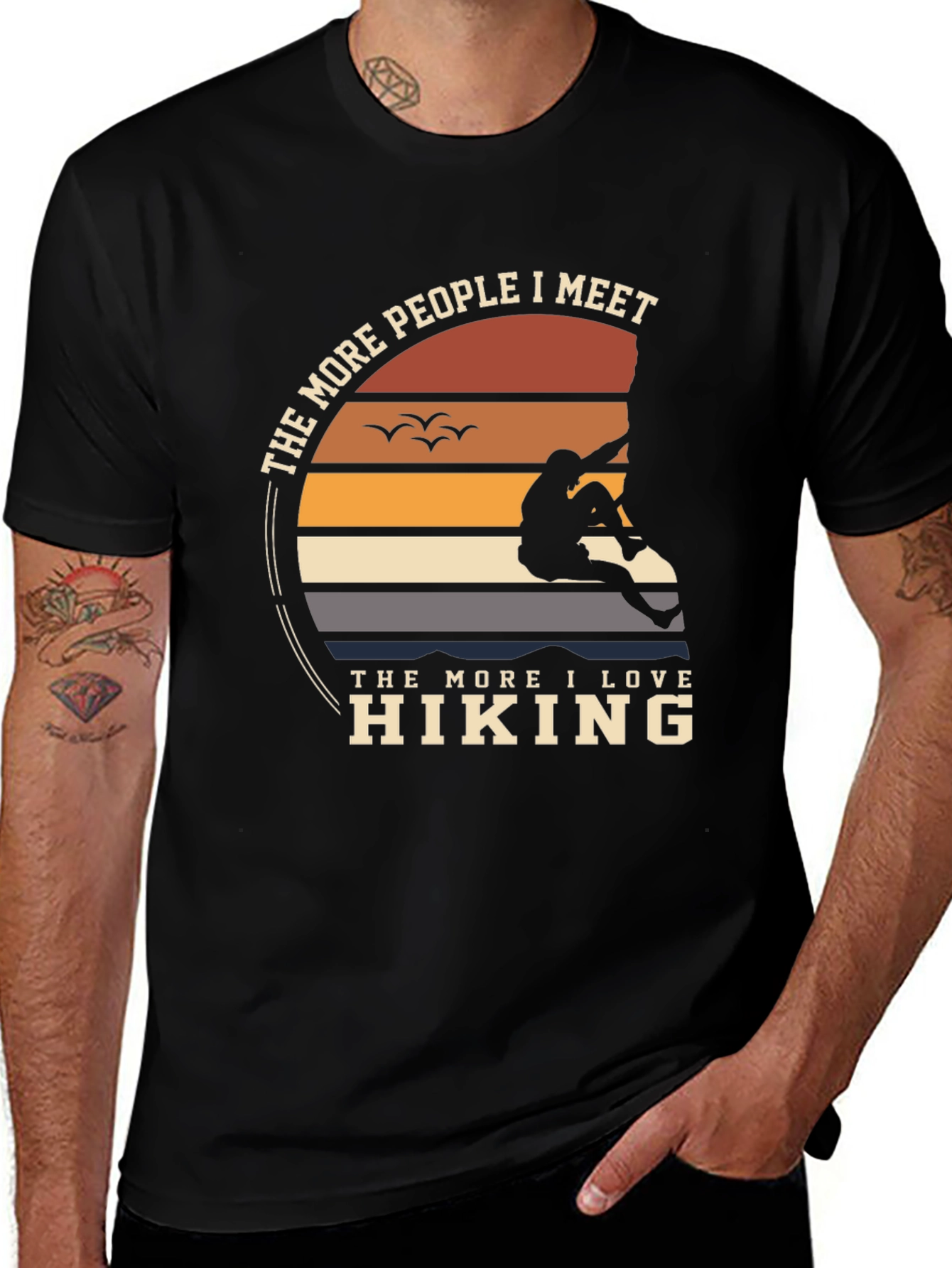 Variant 12 of Hiking Lover Graphic T-Shirt
