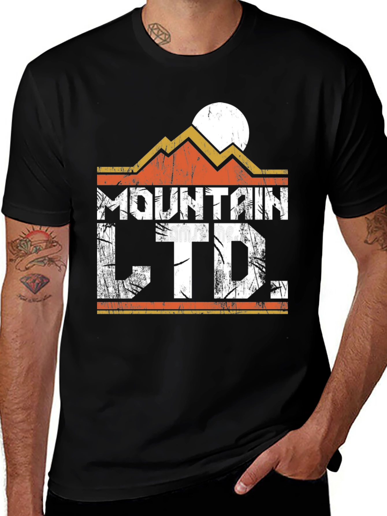 Variant 22 of Mountain LTD Graphic Tee - Adventure Awaits!