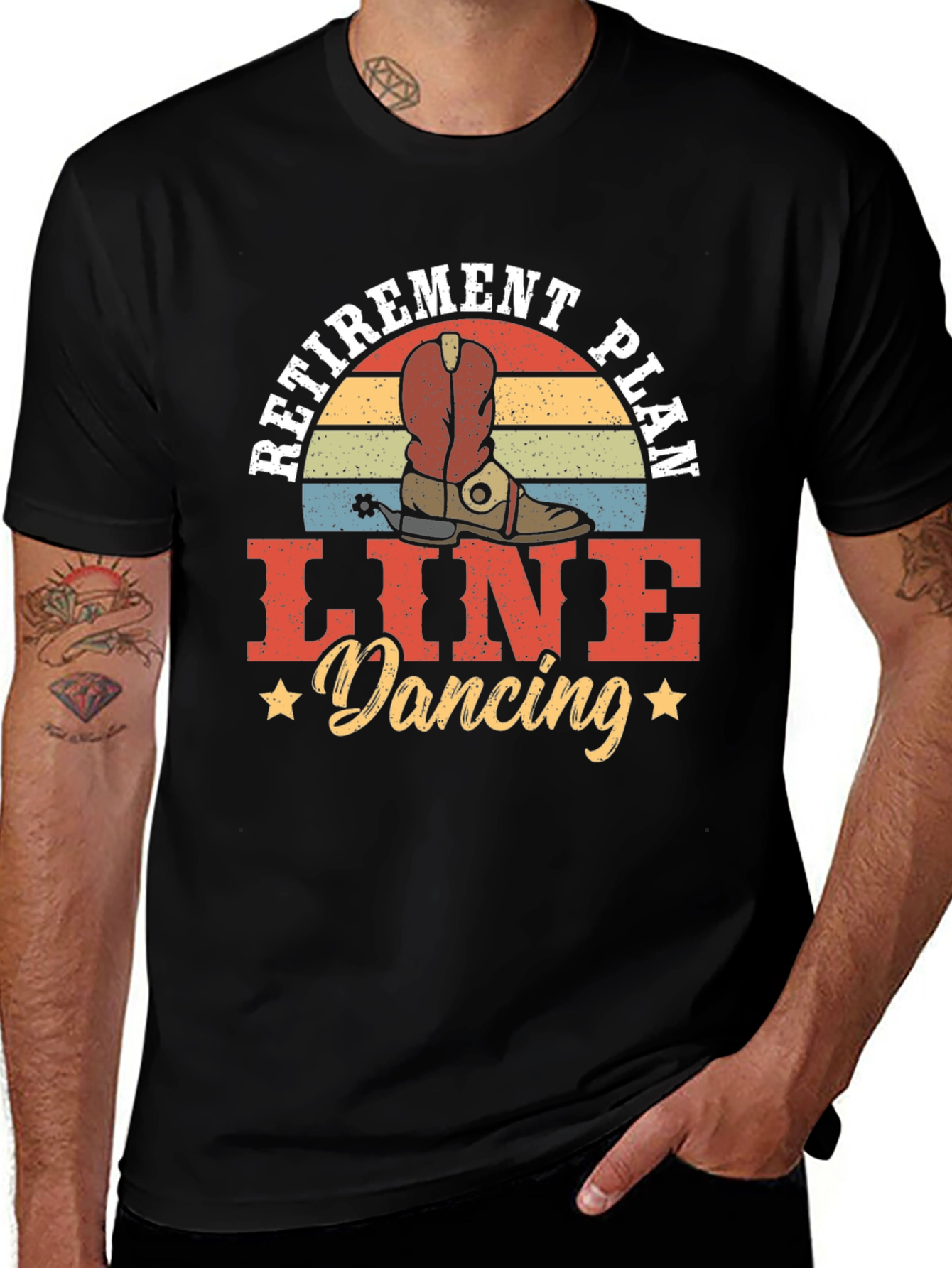 Variant 26 of Retirement Plan Line Dancing T-Shirt