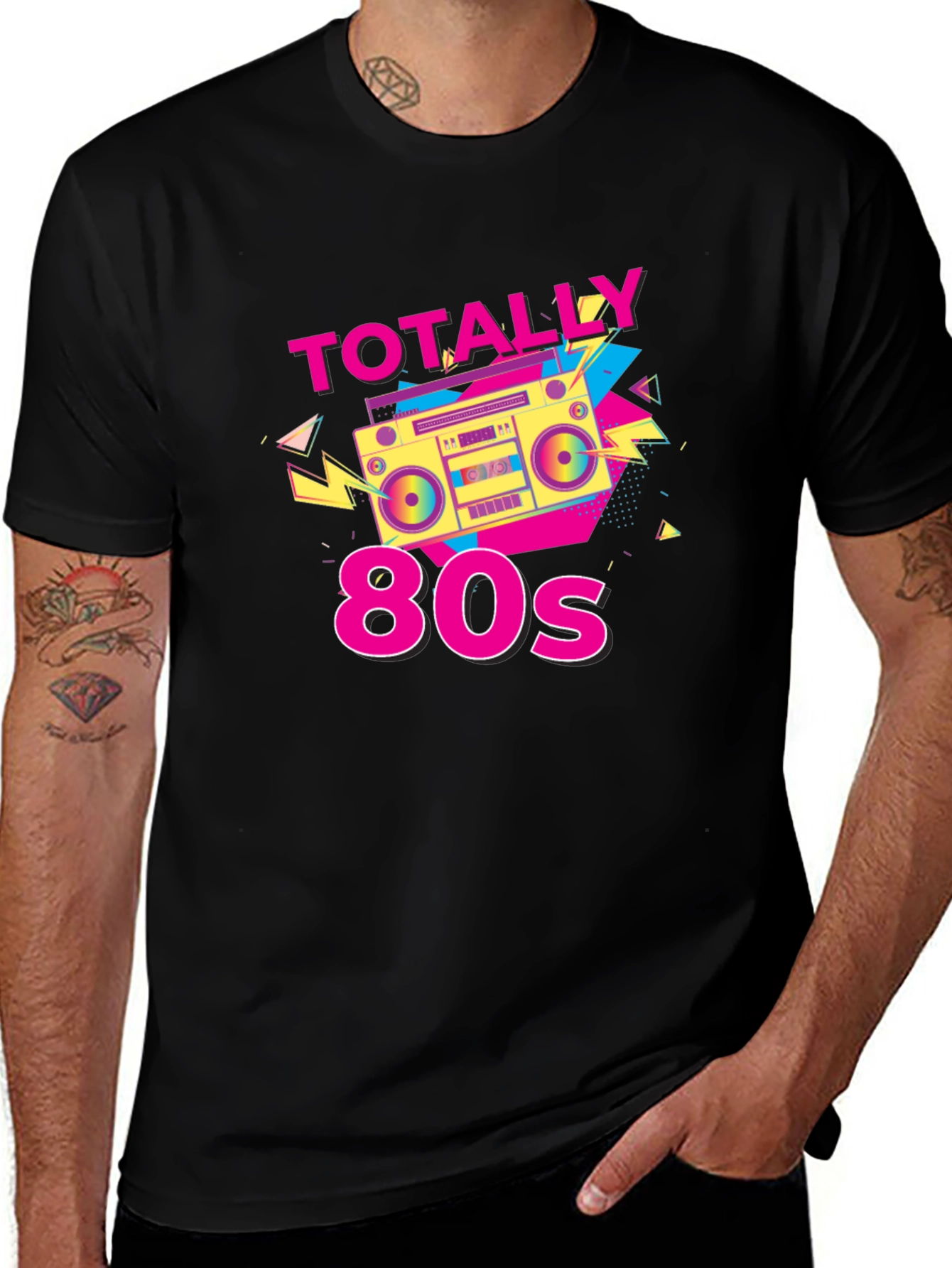 Variant 21 of Totally 80s Retro Graphic T-Shirt