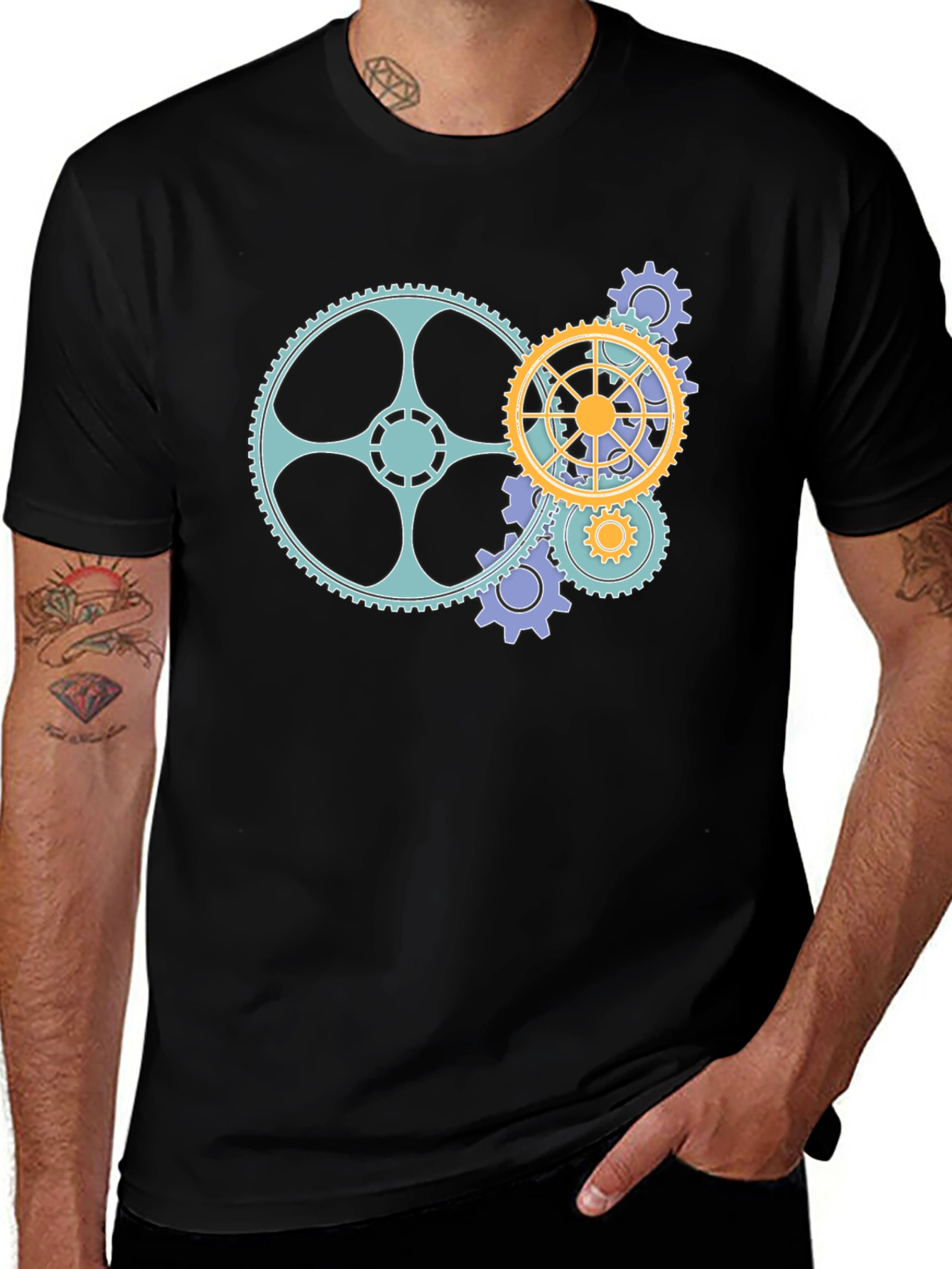 Gear Graphic Tee - Mechanical Mind T-Shirt