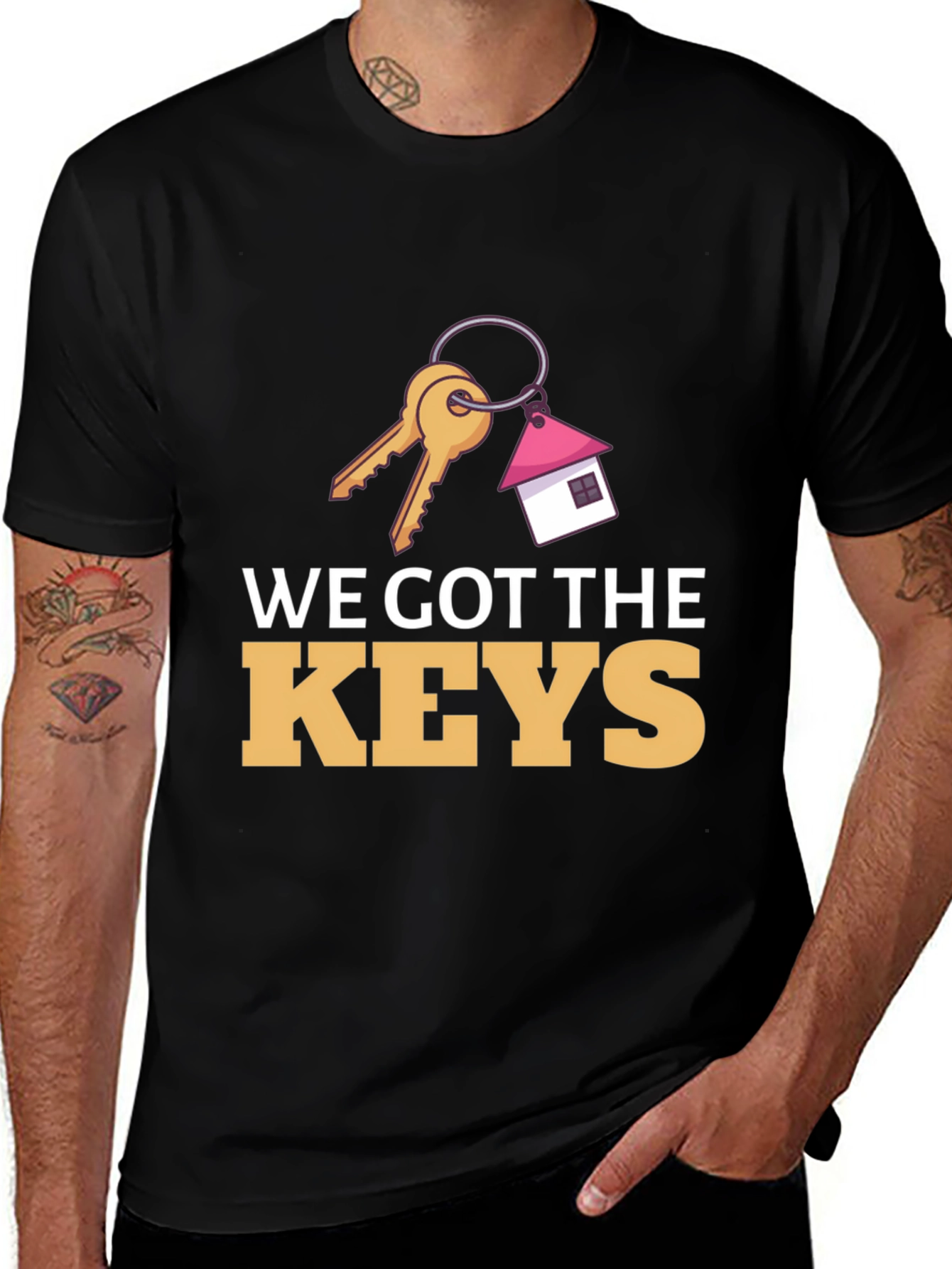 We Got The Keys T-Shirt - New Homeowner Gift