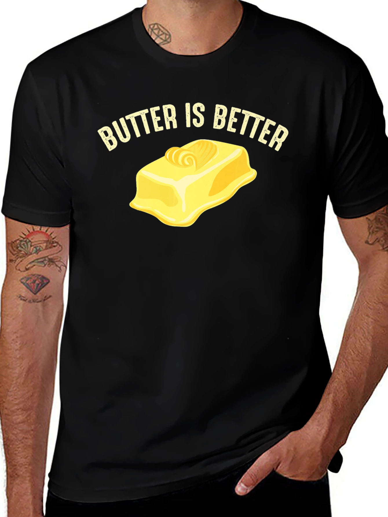Variant 8 of Butter is Better Graphic T-Shirt