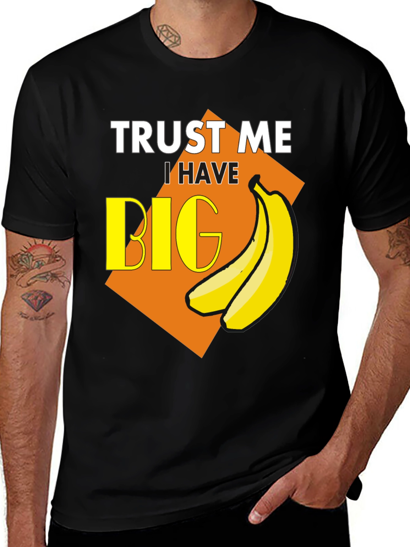 Variant 15 of Trust Me I Have Big Bananas T-Shirt