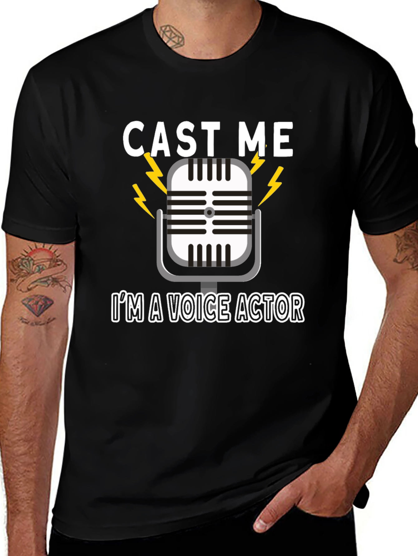 Variant 22 of Cast Me Voice Actor T-Shirt