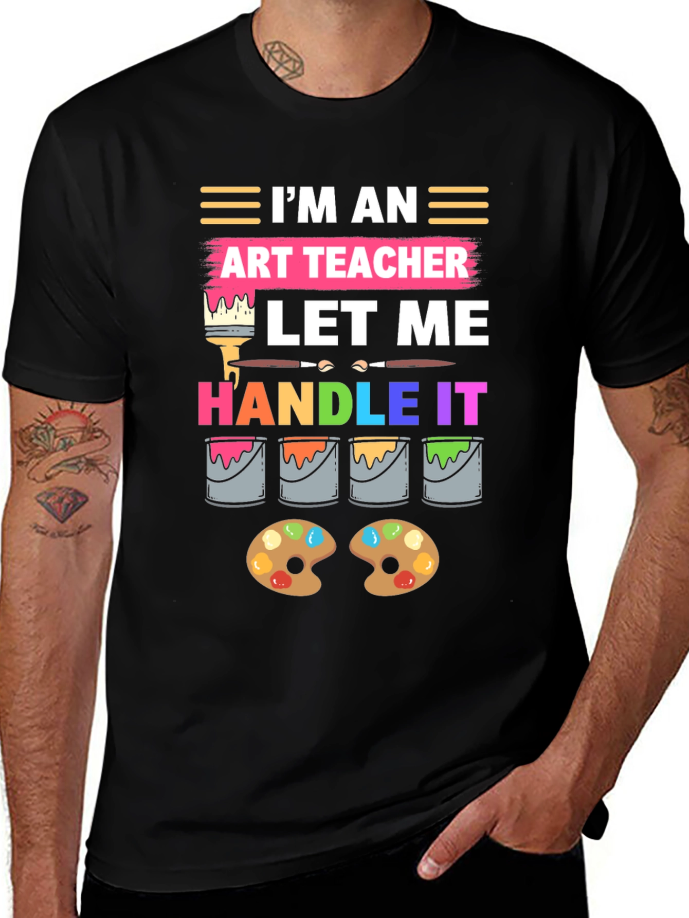 Variant 14 of I'm An Art Teacher T-Shirt
