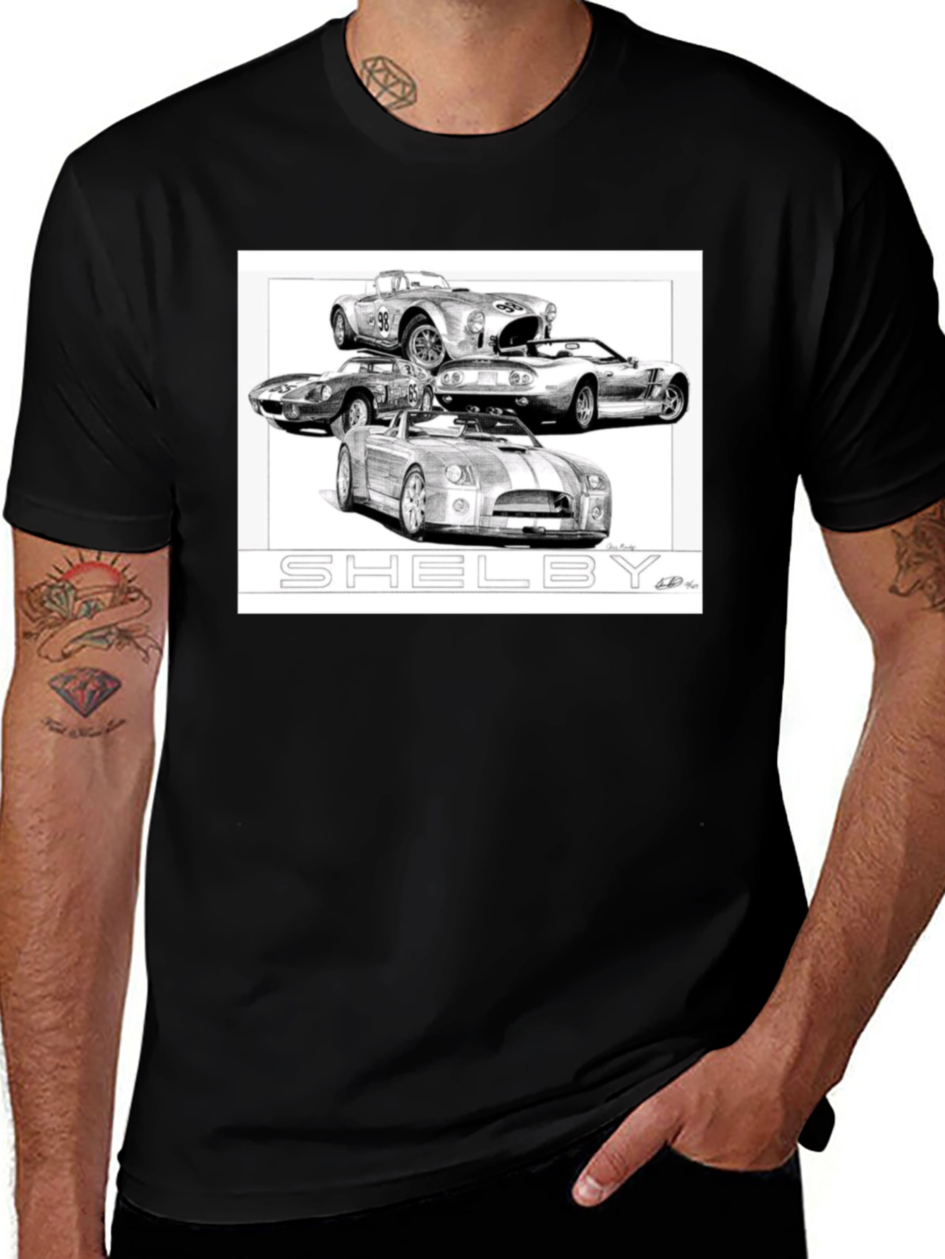 Variant 28 of Shelby Car T-Shirt: Automotive Enthusiast Apparel