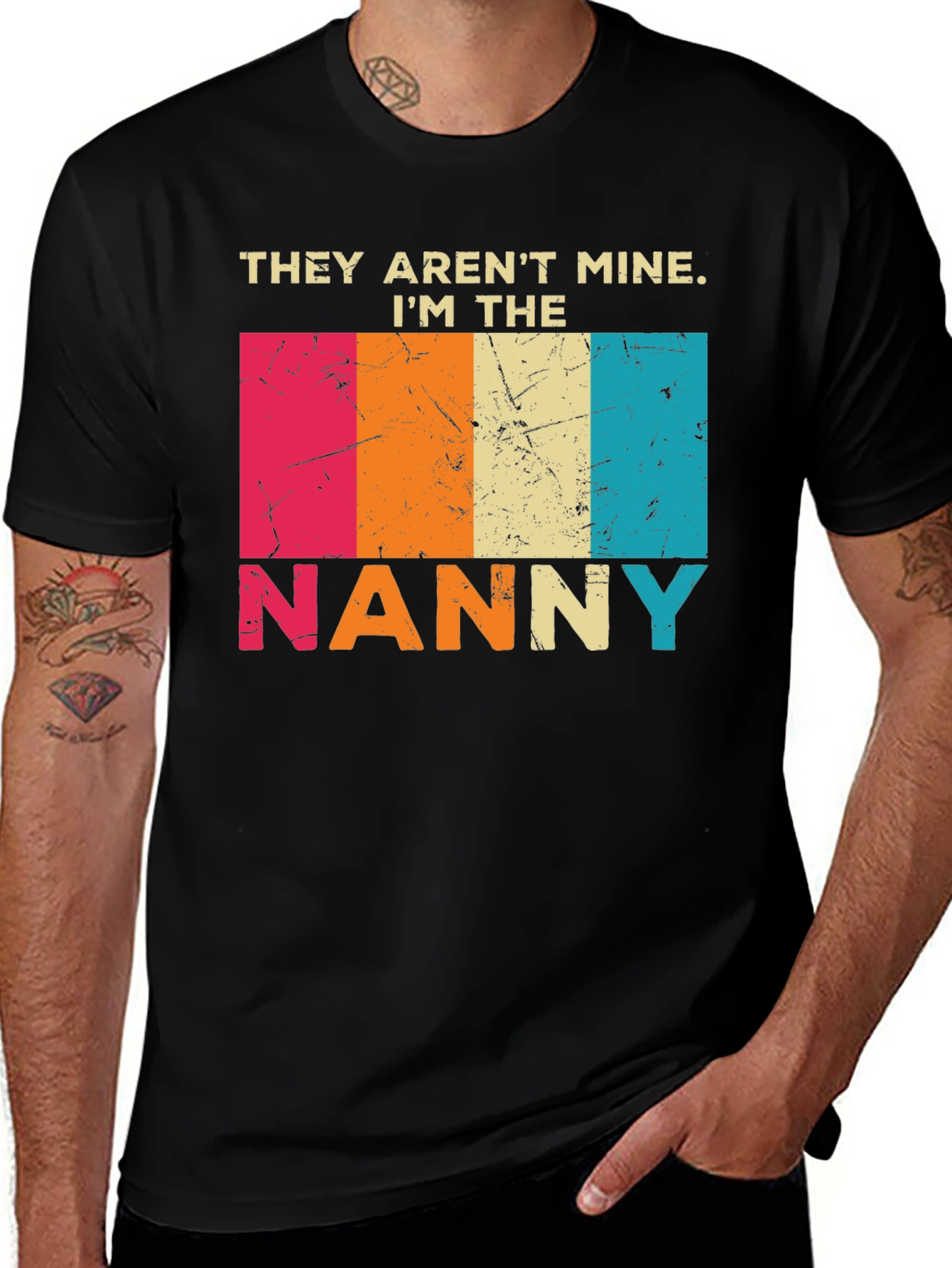 Variant 29 of They Aren't Mine I'm The Nanny T-Shirt