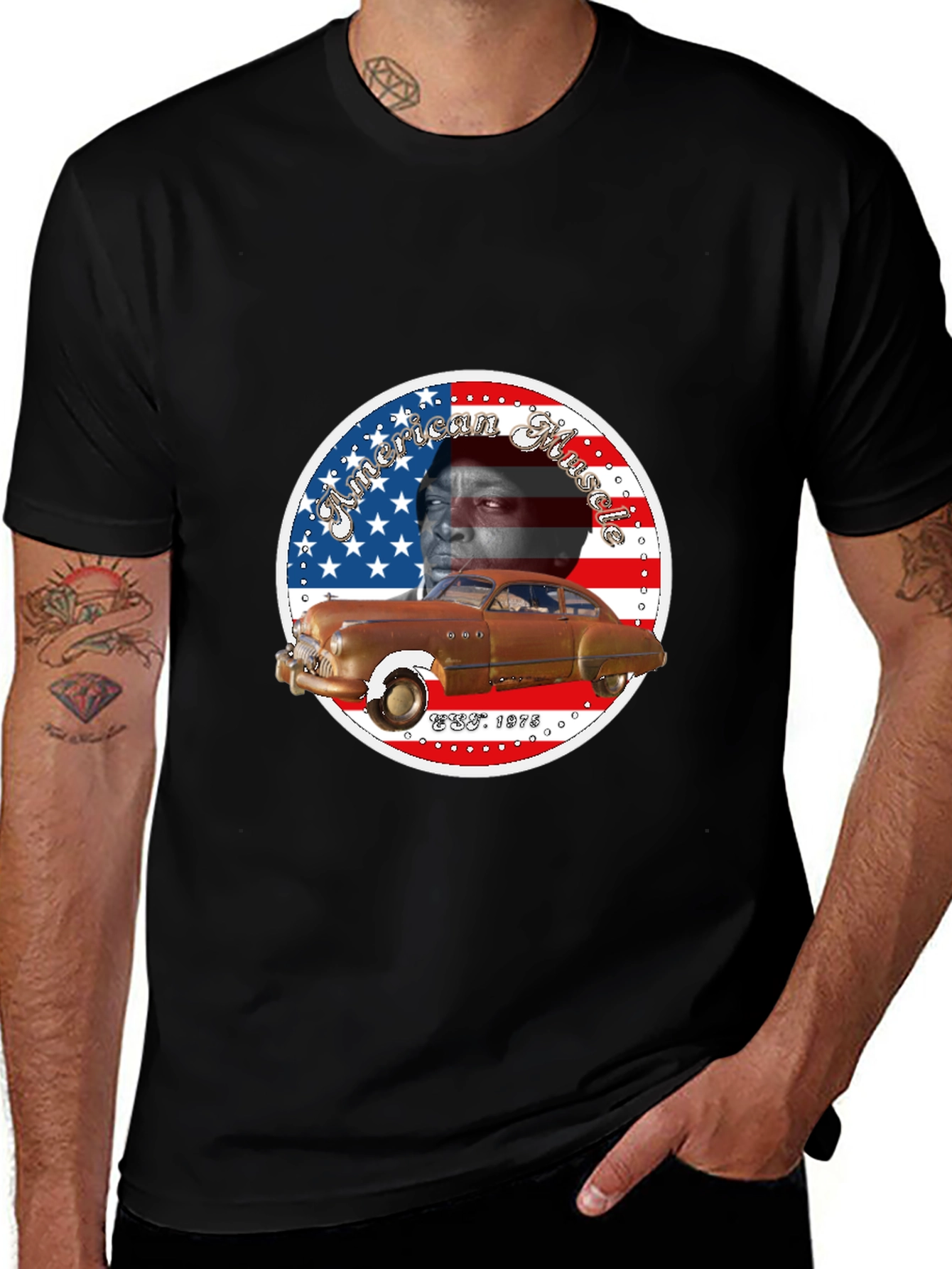 Variant 23 of American Muscle Car T-Shirt