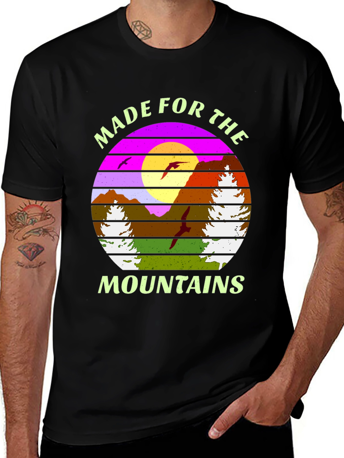Variant 9 of Made For The Mountains T-Shirt