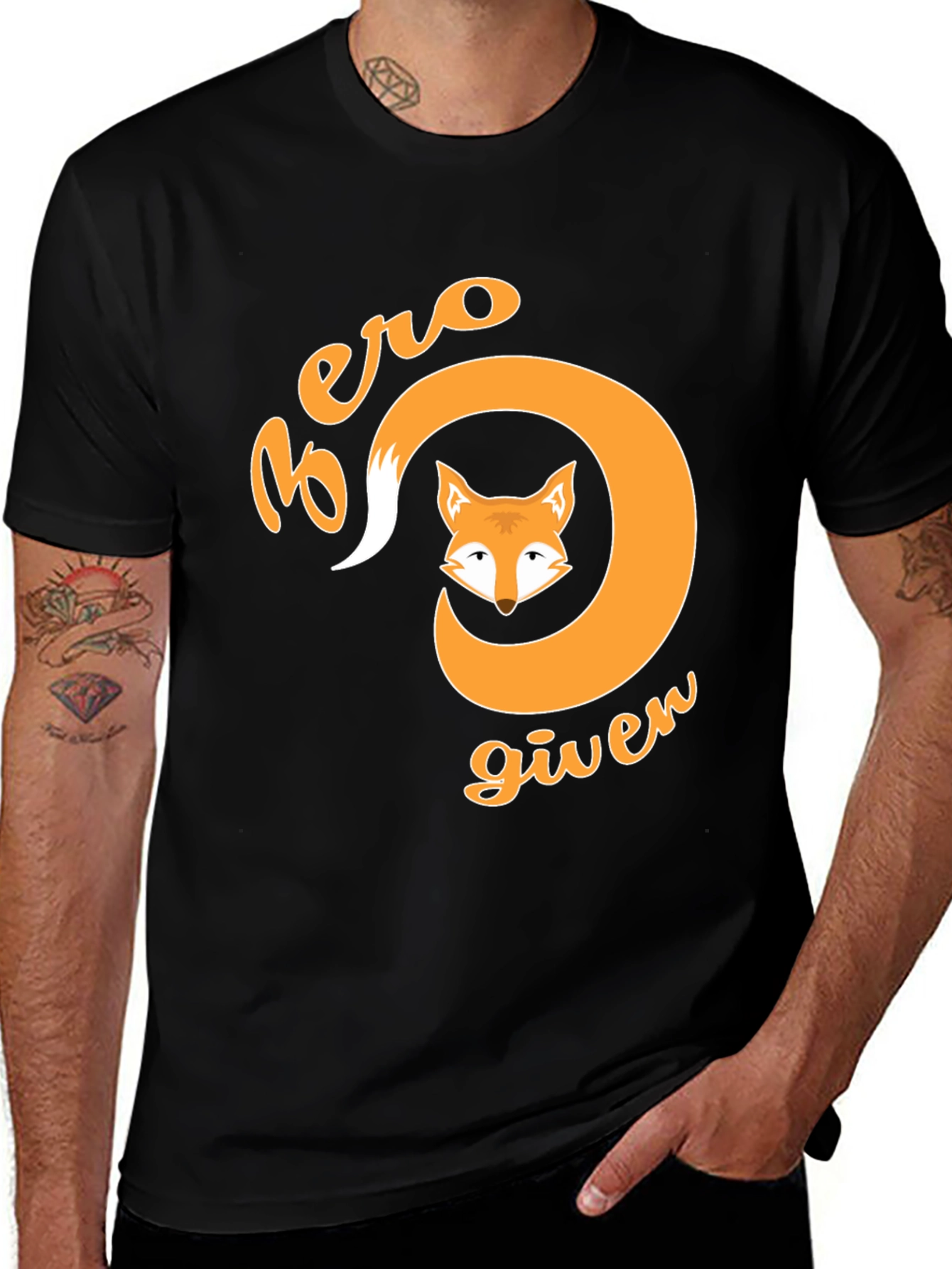 Variant 9 of Zero Fox Given T-Shirt - Fun Graphic Tee