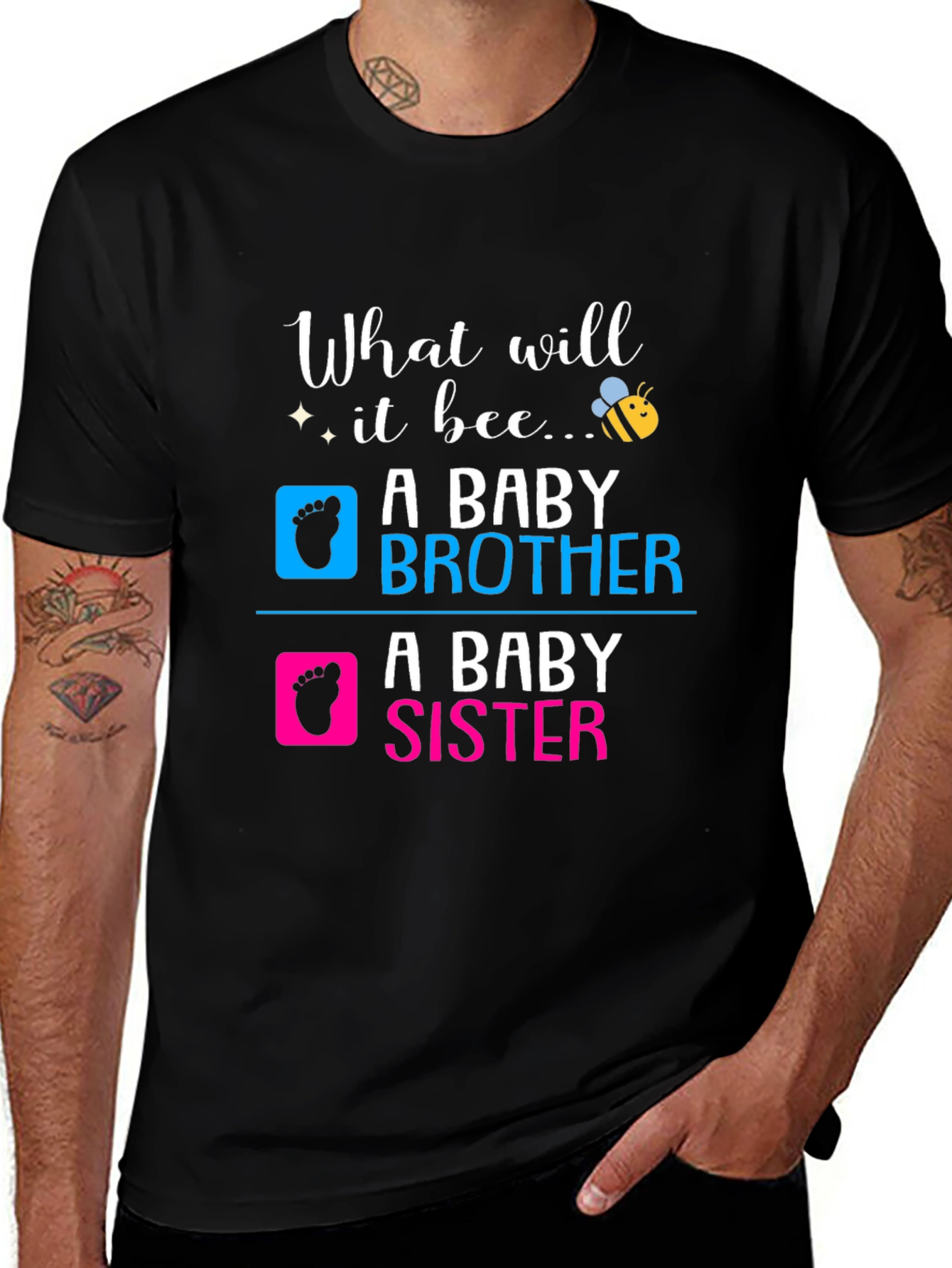 What Will It Bee? Baby Gender Reveal T-Shirt