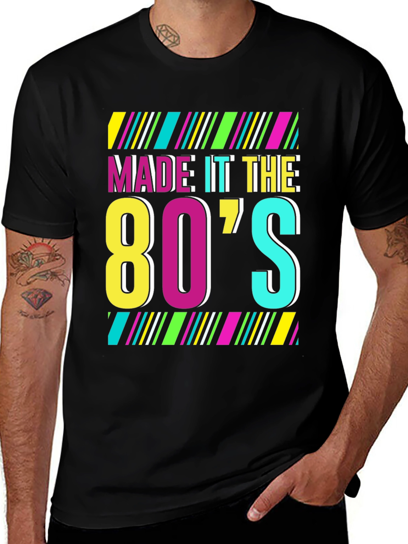 Variant 12 of Made It The 80's Graphic Tee