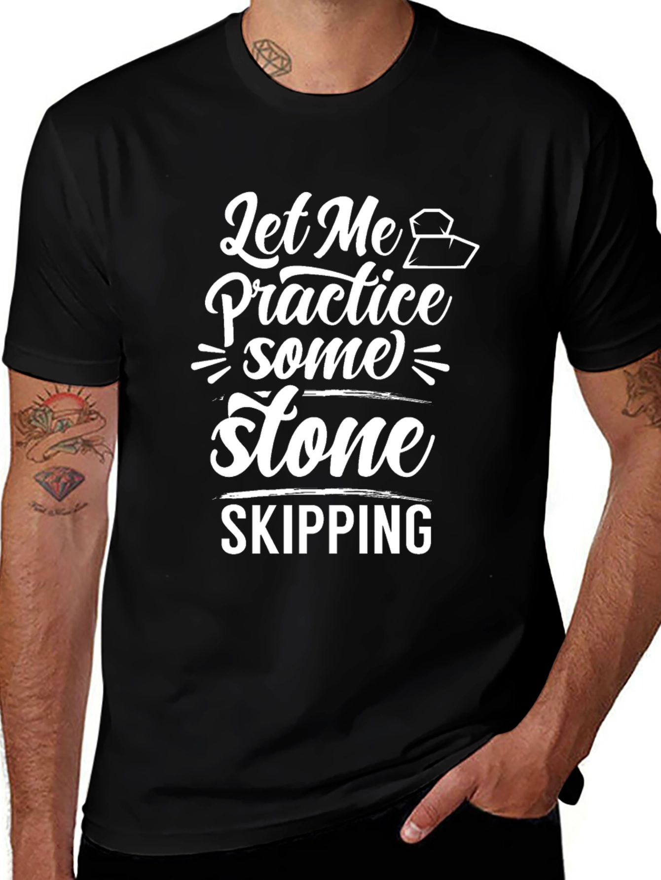 Stone Skipping Practice T-Shirt