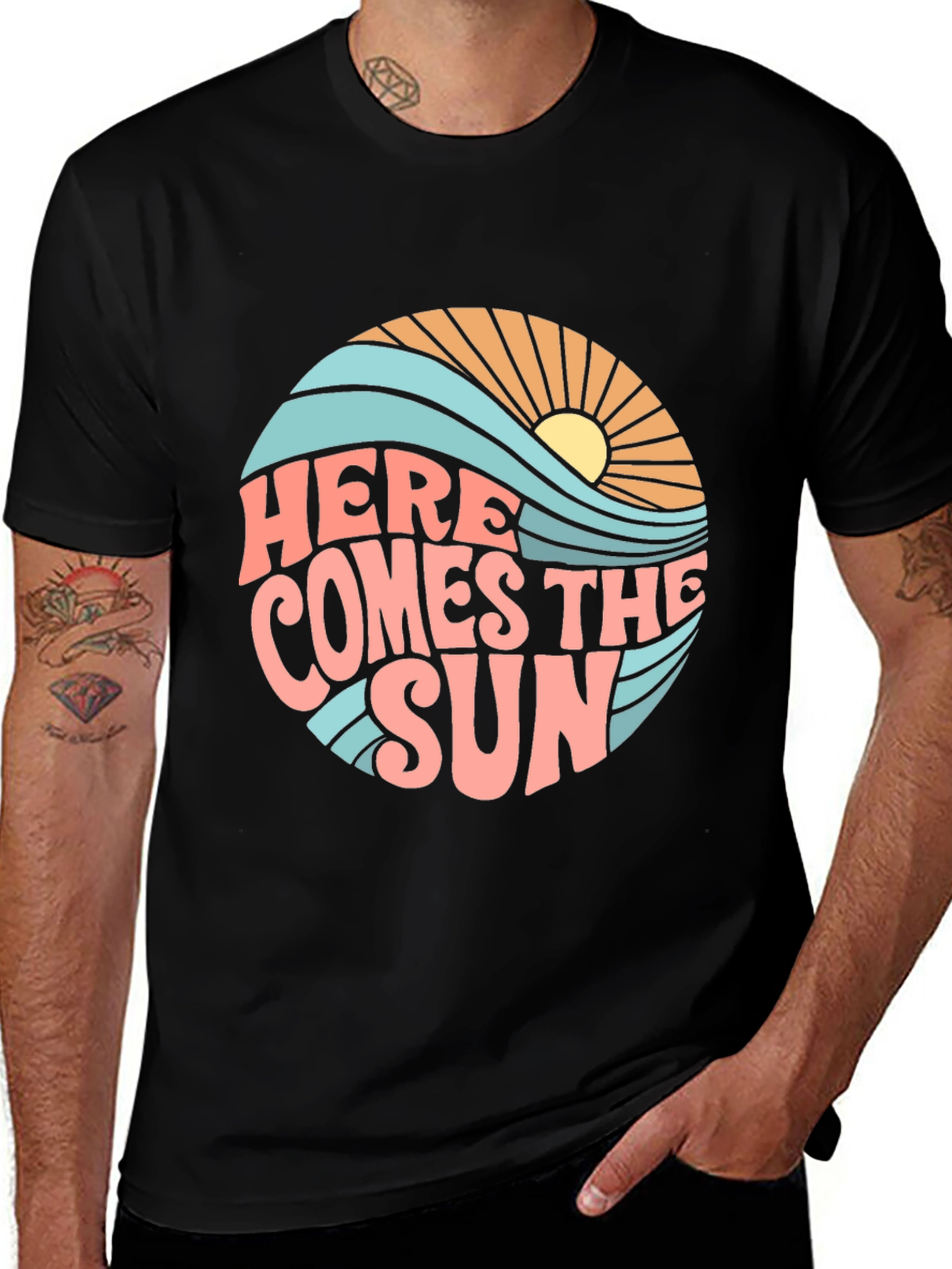 Variant 9 of Here Comes The Sun Graphic Tee