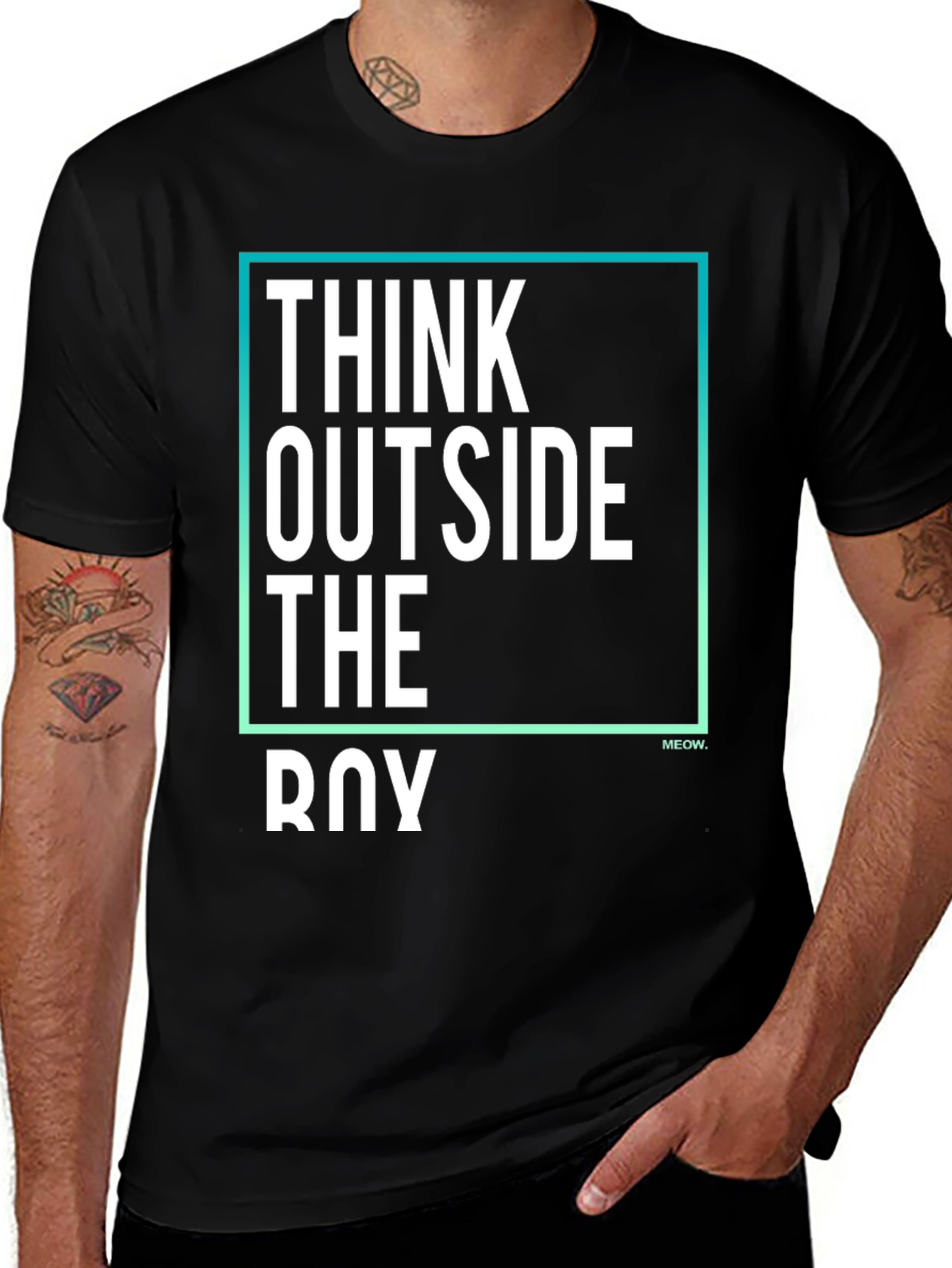 Variant 24 of Think Outside the Box T-Shirt