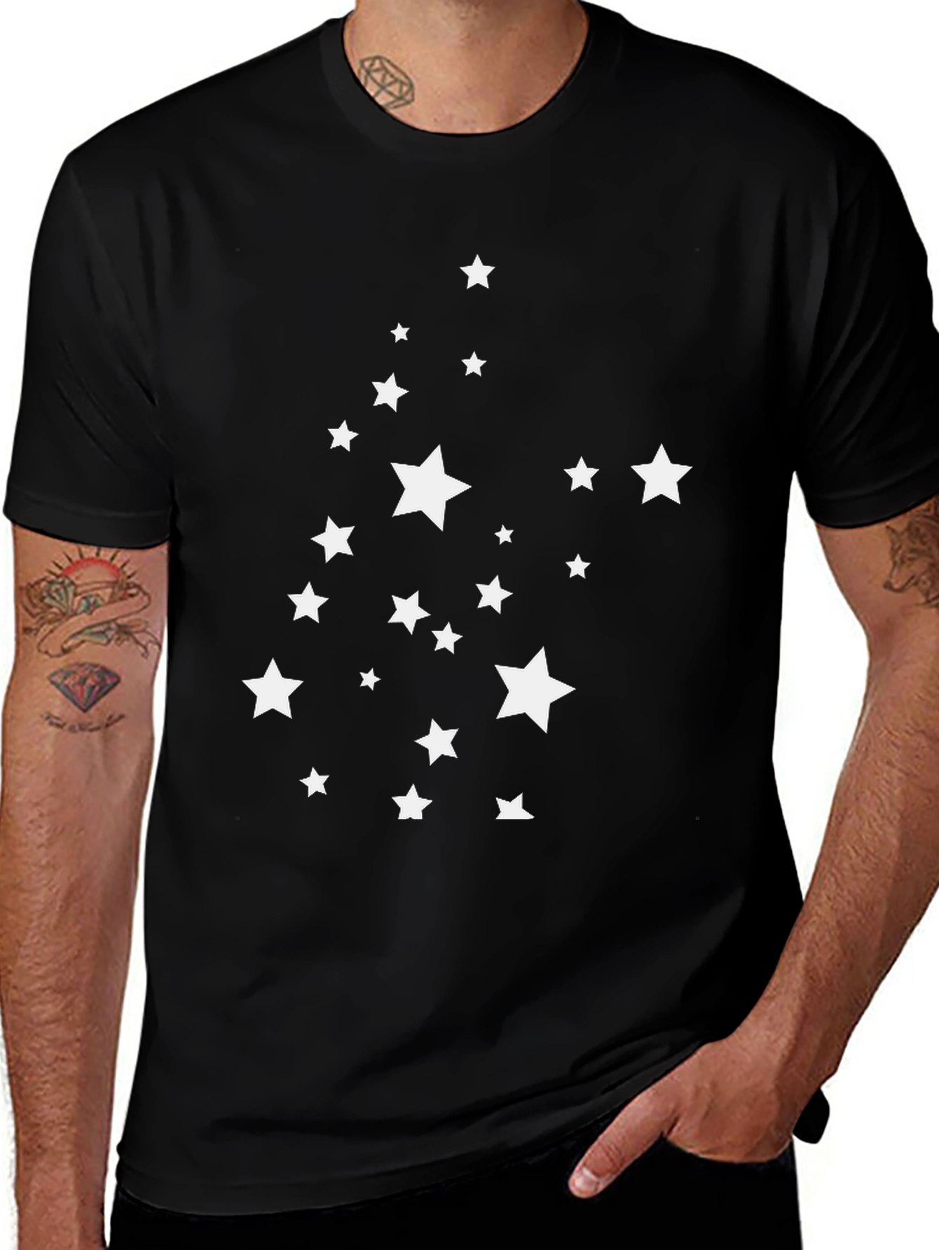 Starry Night Black T-Shirt