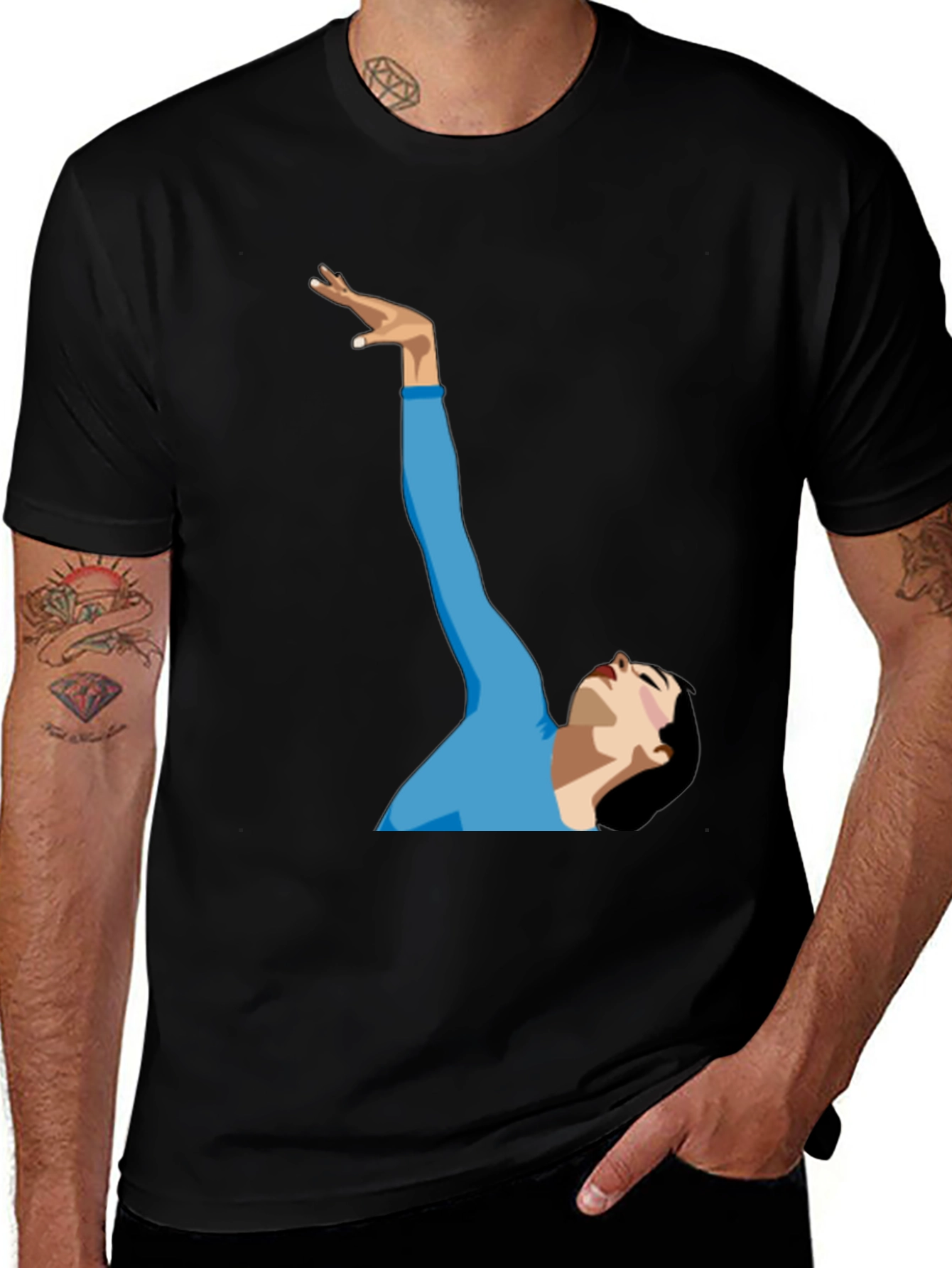 Variant 21 of Dancer Graphic Tee - Stylish Unisex T-Shirt