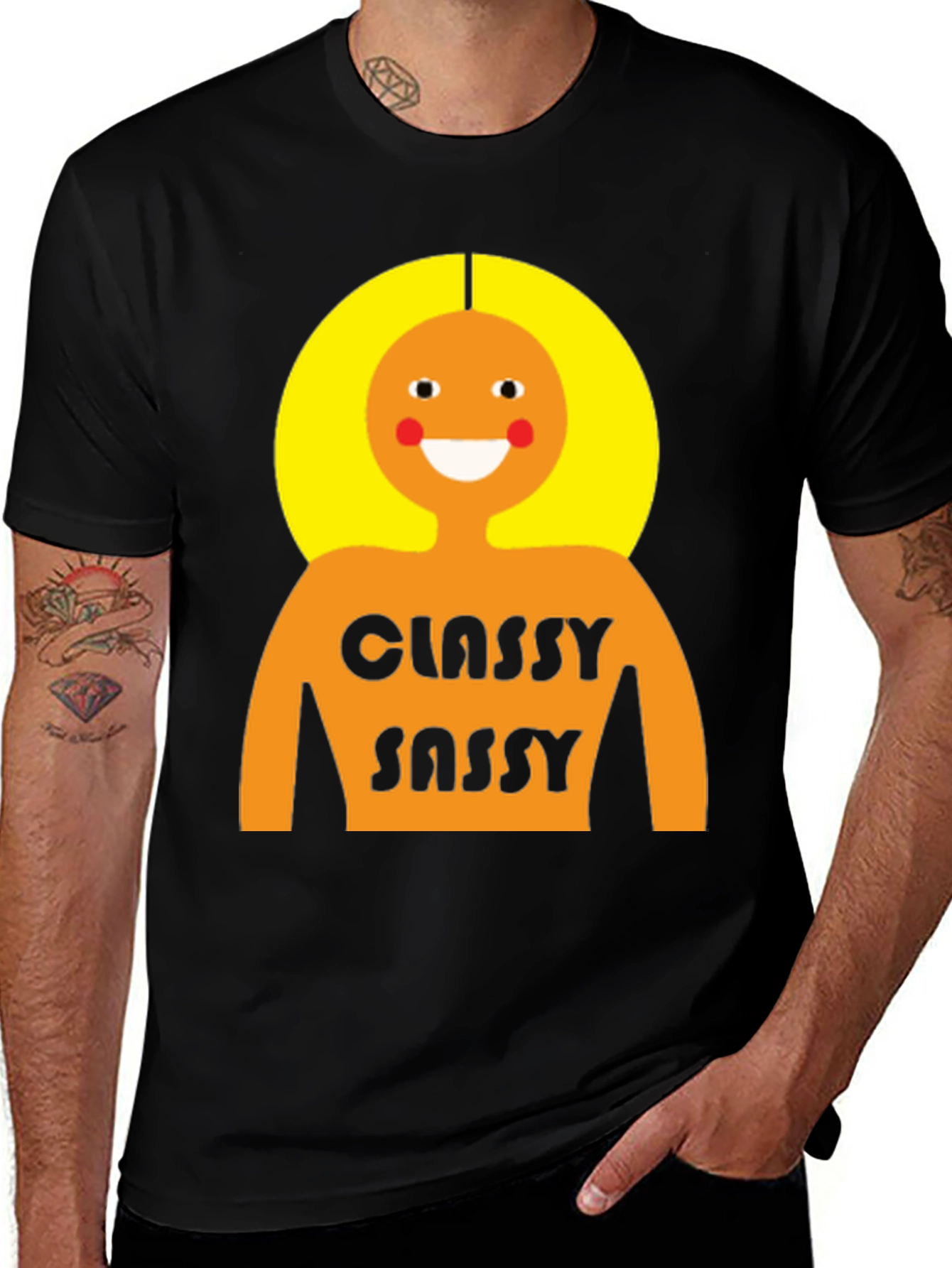 Variant 9 of Classy Sassy Graphic T-Shirt - Bold Statement Tee