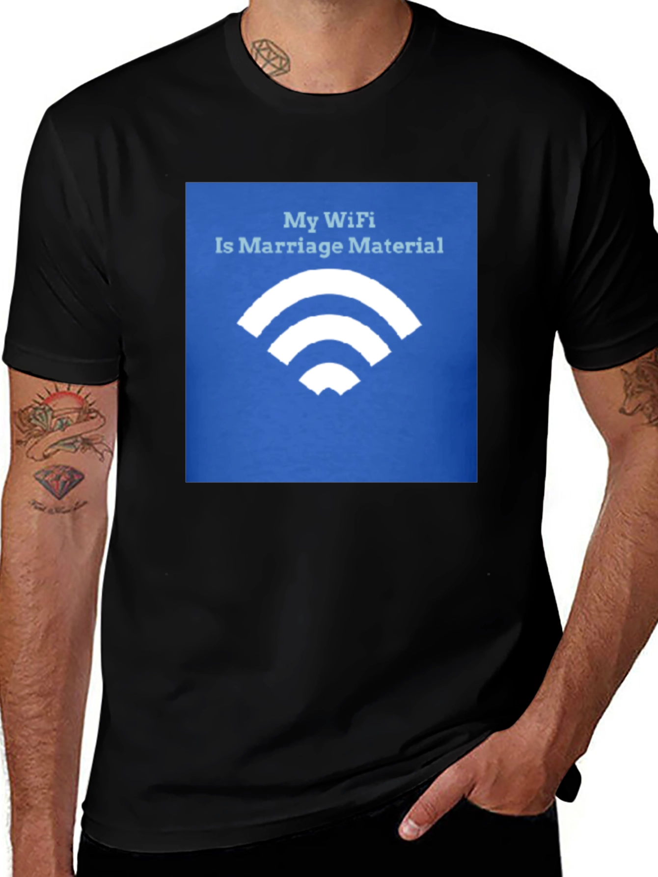 Variant 12 of My Wifi is Marriage Material T-Shirt
