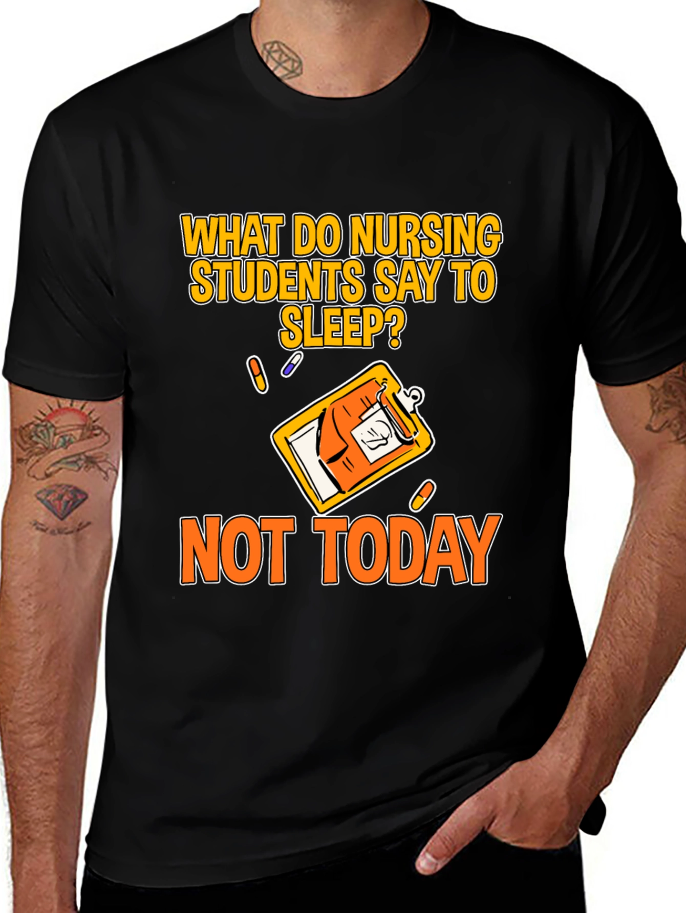 Variant 25 of Nursing Student Sleep T-Shirt