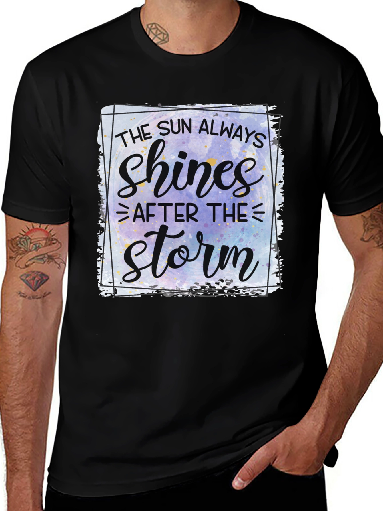 Variant 19 of Inspirational The Sun Always Shines T-Shirt