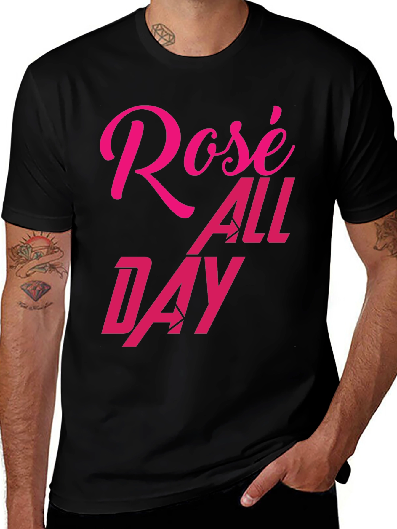 Rose All Day Graphic Tee