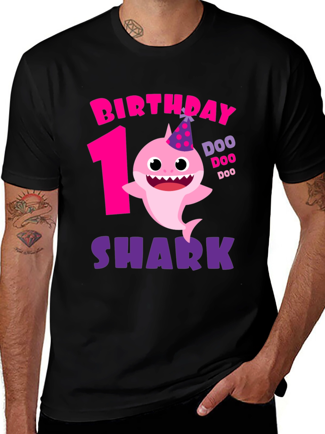 Baby Shark Birthday T-Shirt - First Birthday Outfit