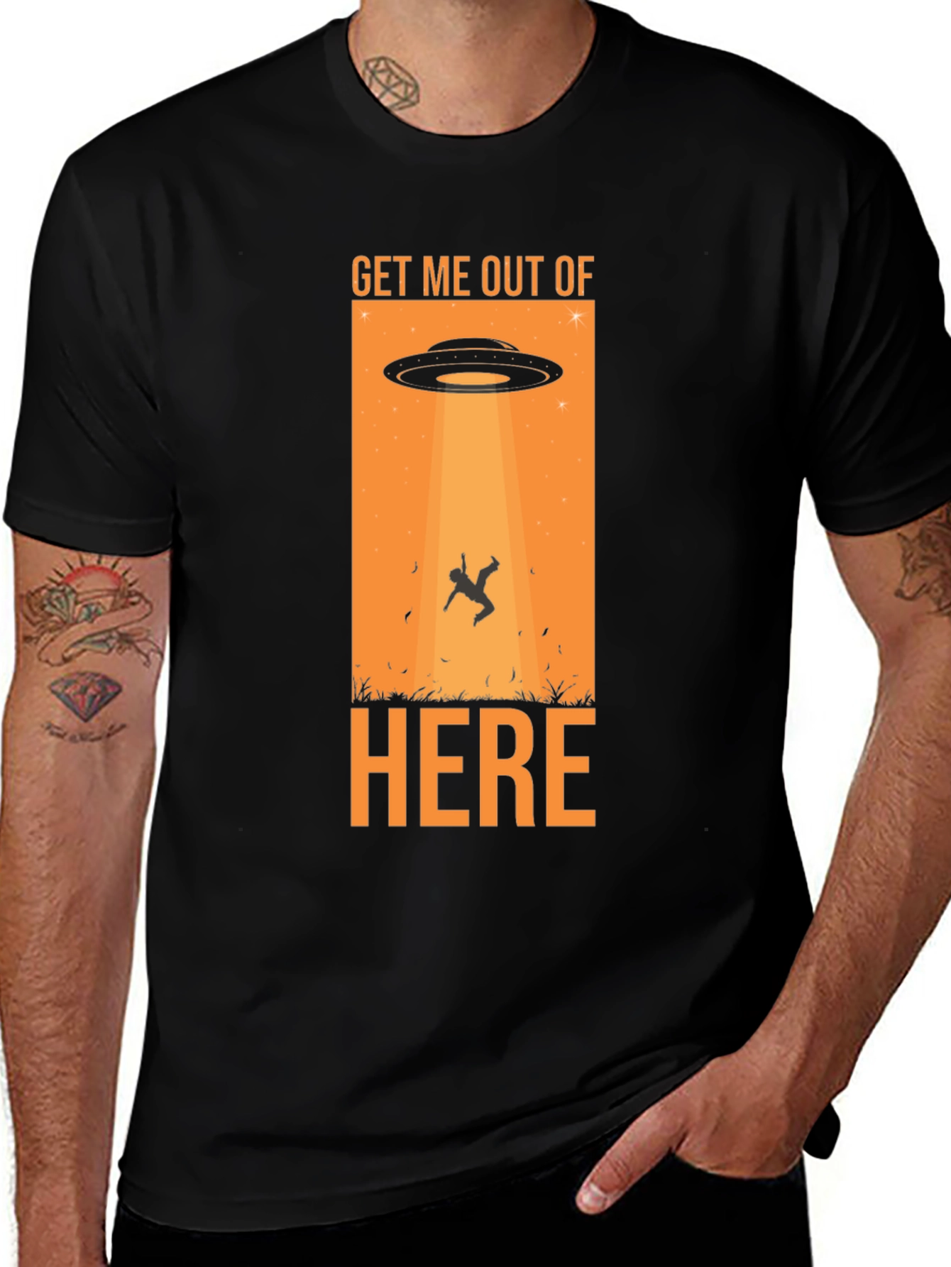 Get Me Out Of Here UFO T-Shirt
