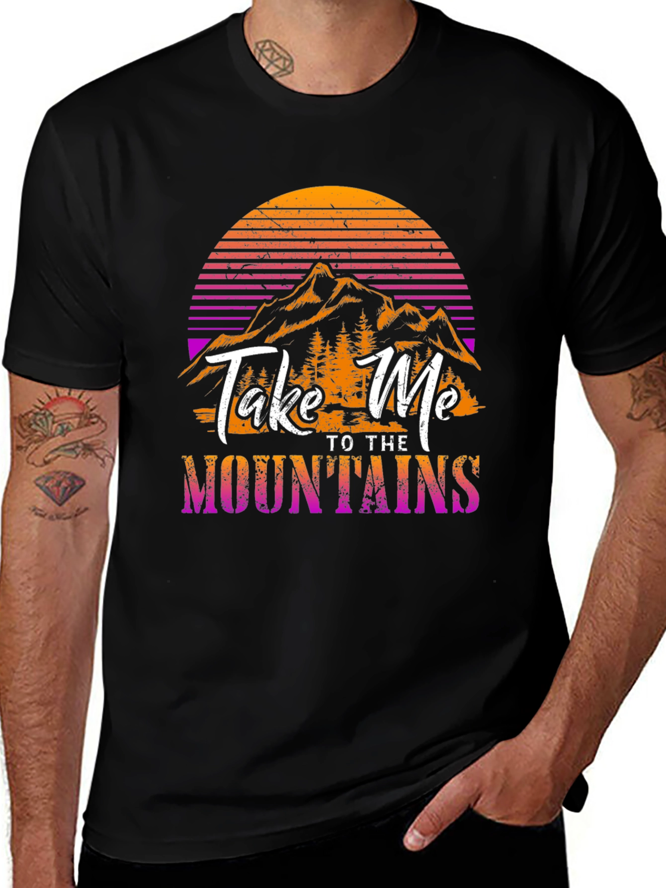 Variant 16 of Take Me To The Mountains Graphic T-Shirt