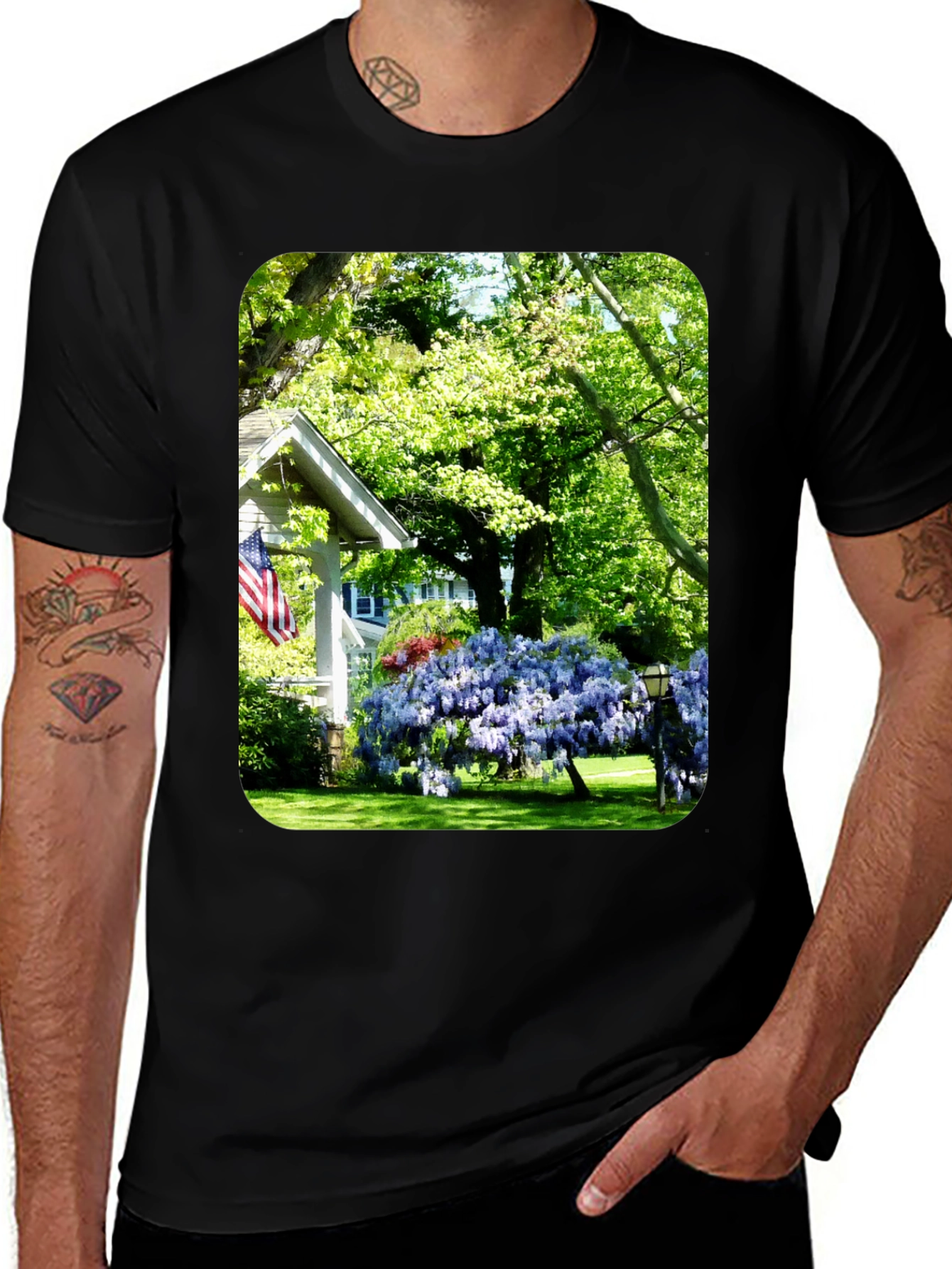 Variant 6 of Floral Spring Home T-Shirt