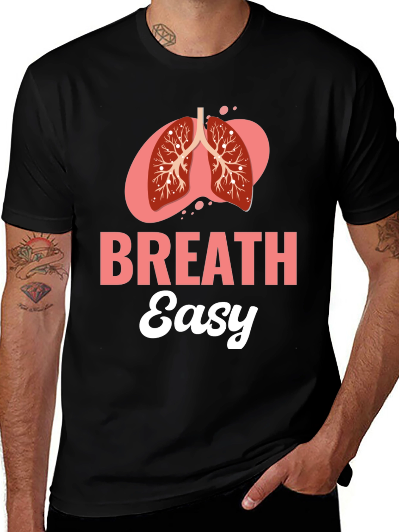Breathe Easy Graphic Tee