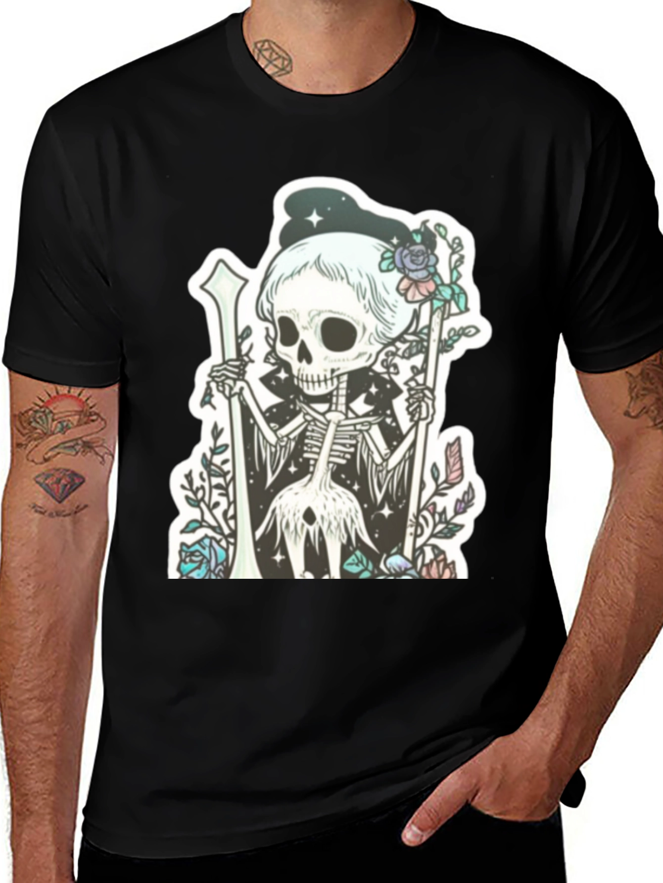 Variant 23 of Grim Reaper Skeleton T-Shirt