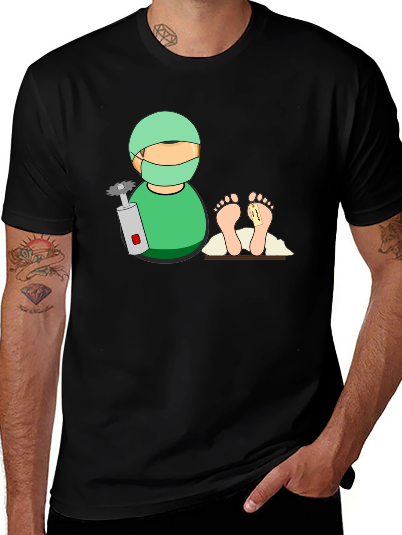 Variant 4 of Humorous Surgeon Graphic T-Shirt