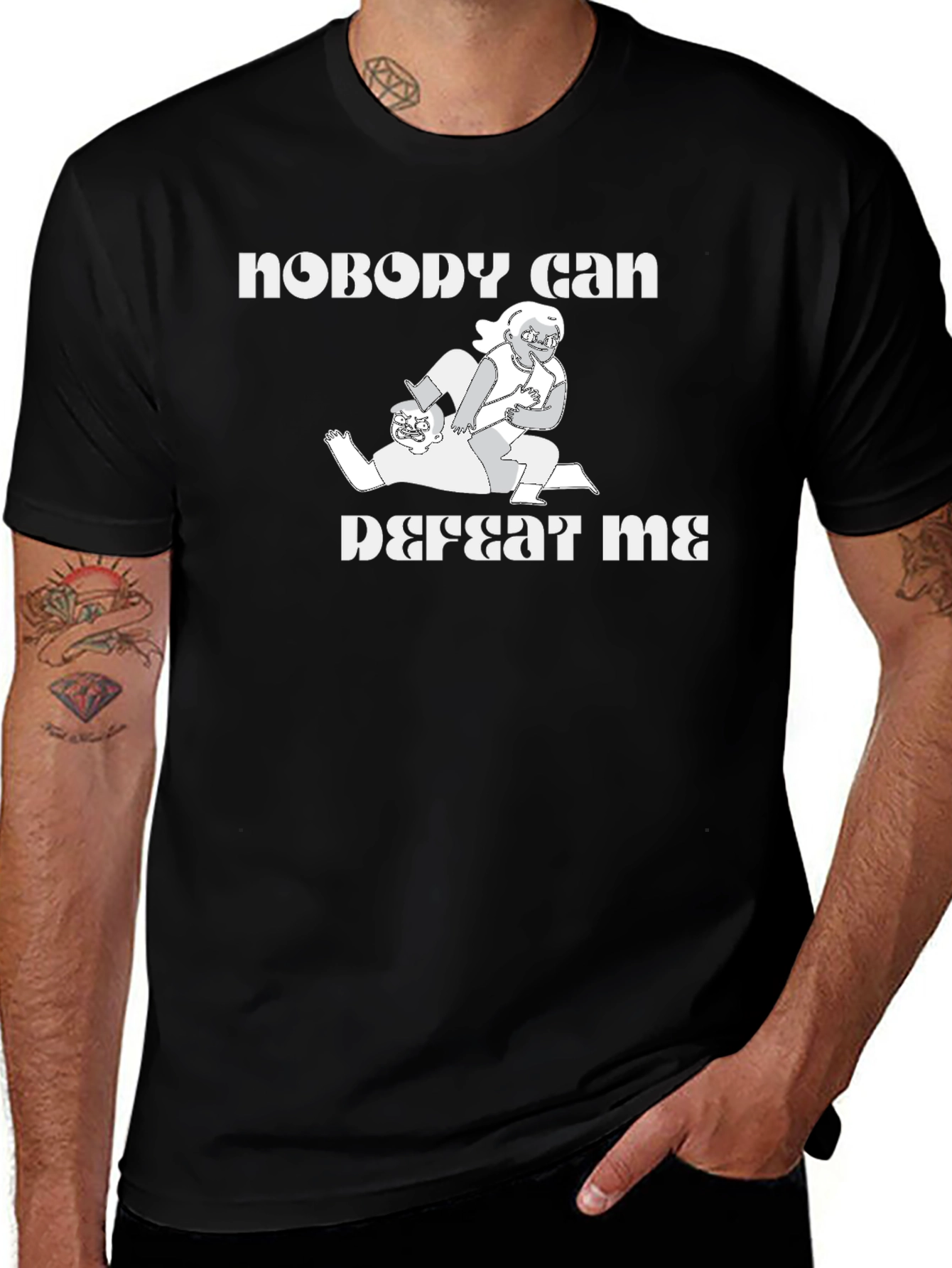 Nobody Can Defeat Me T-Shirt