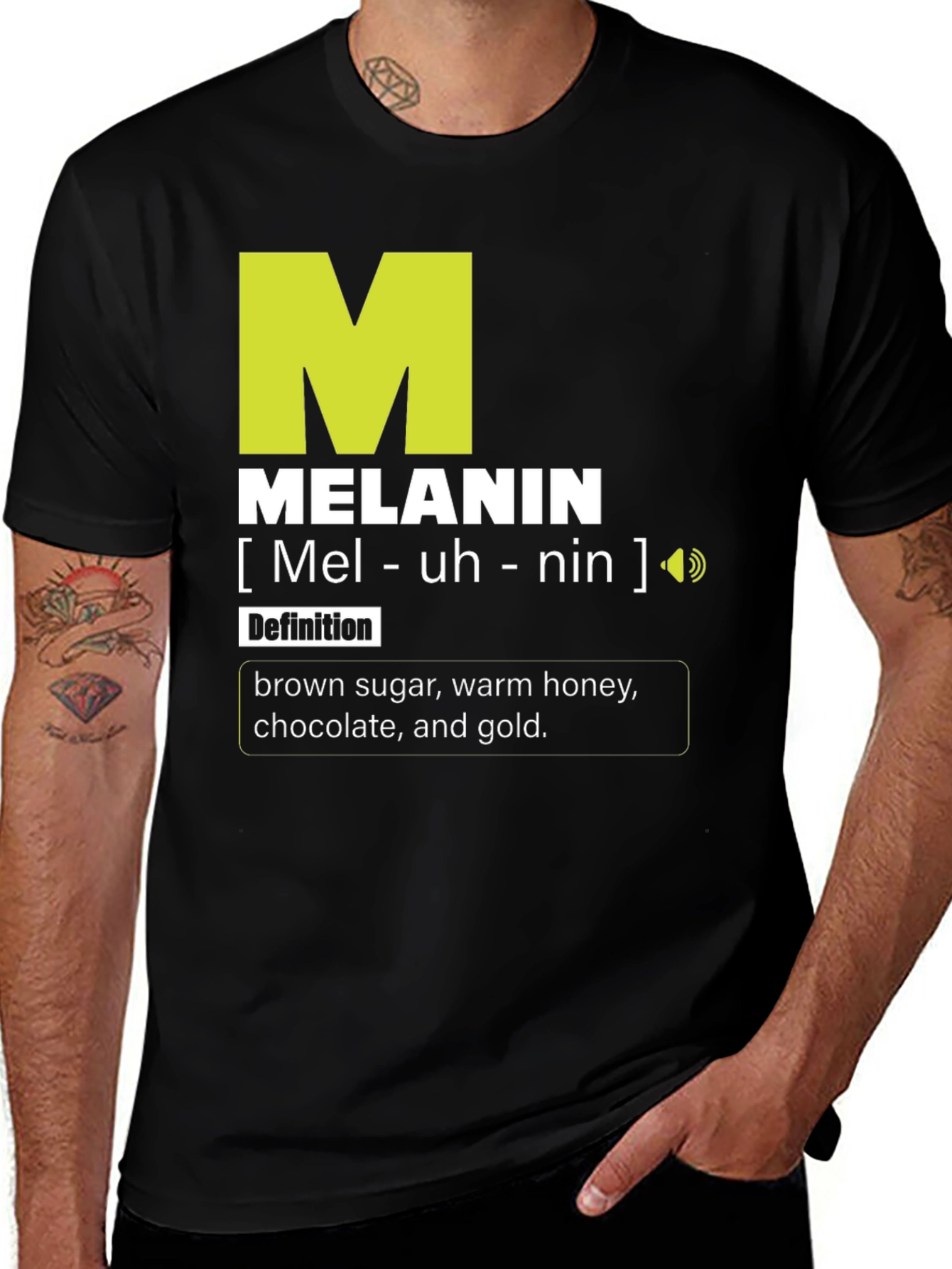 Melanin Definition Graphic T-Shirt