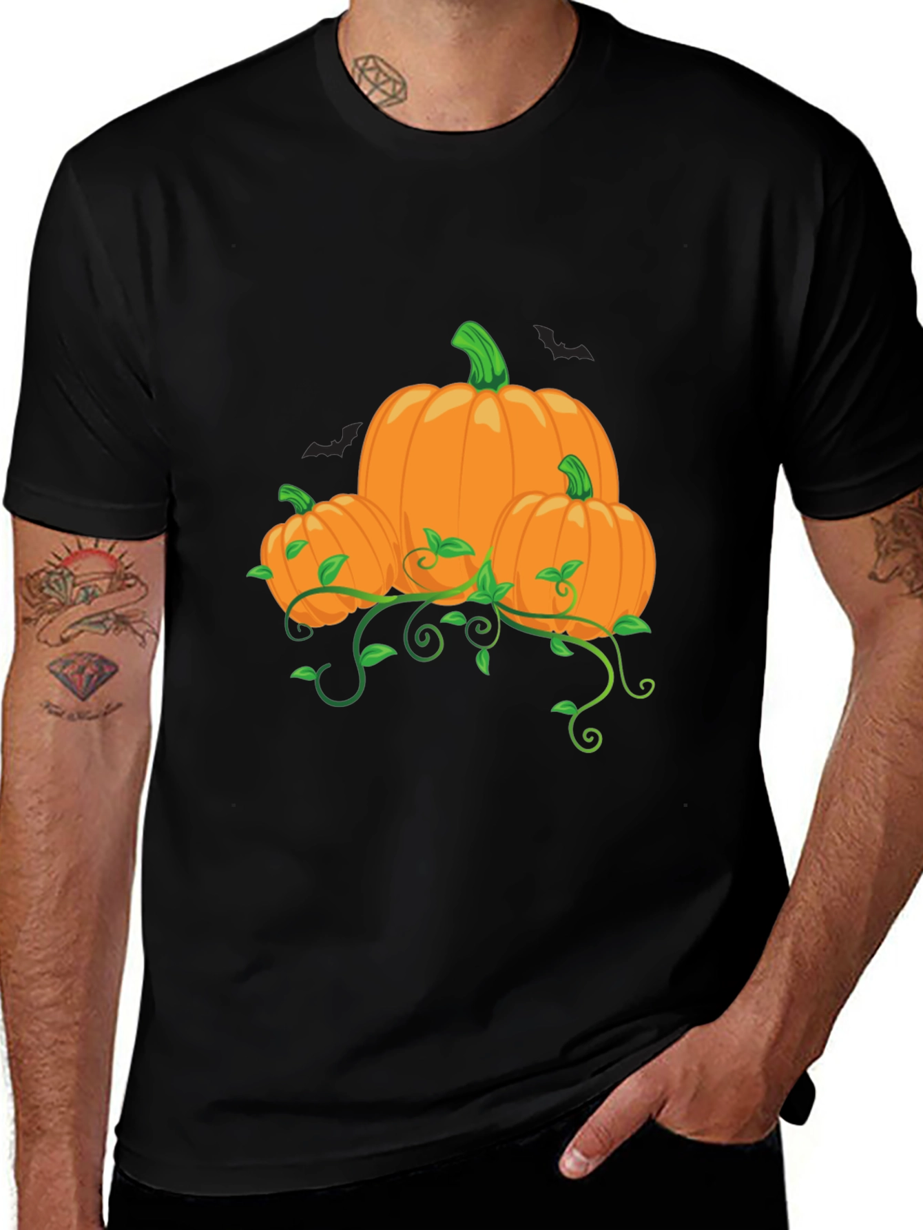 Halloween Pumpkin T-Shirt - Spooky Season Apparel