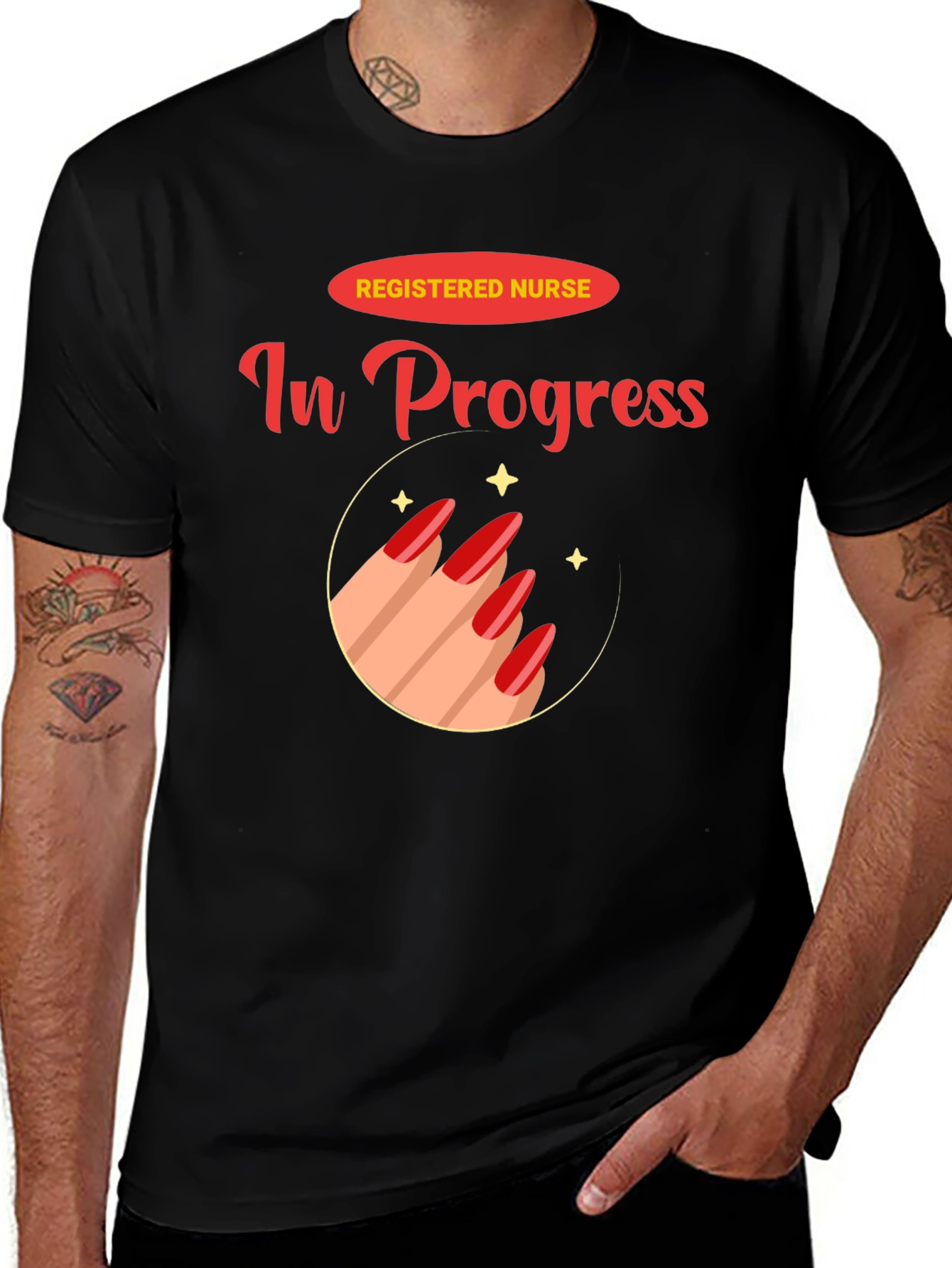 Variant 25 of Registered Nurse In Progress T-Shirt