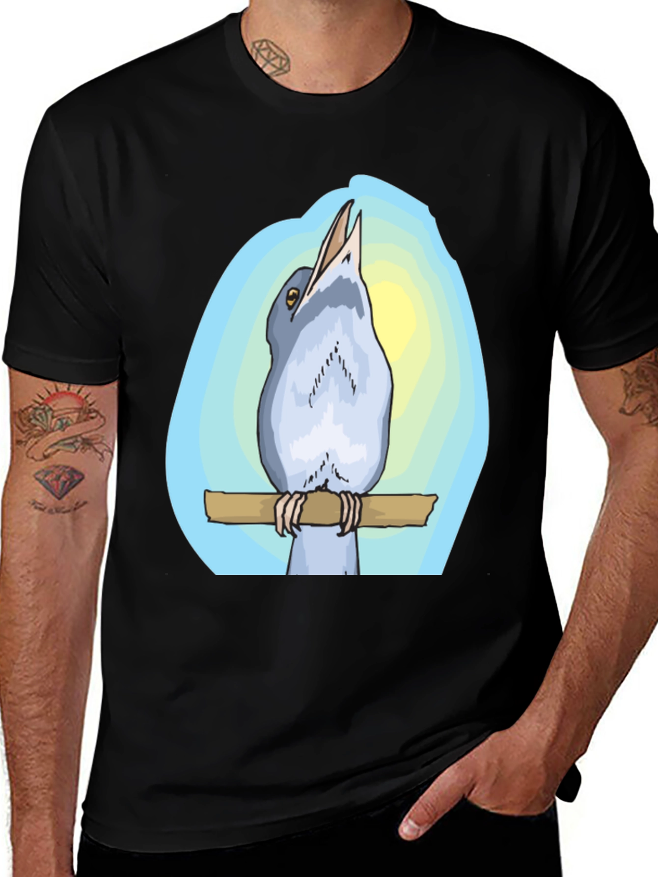 Variant 26 of Bird on Branch Graphic Tee