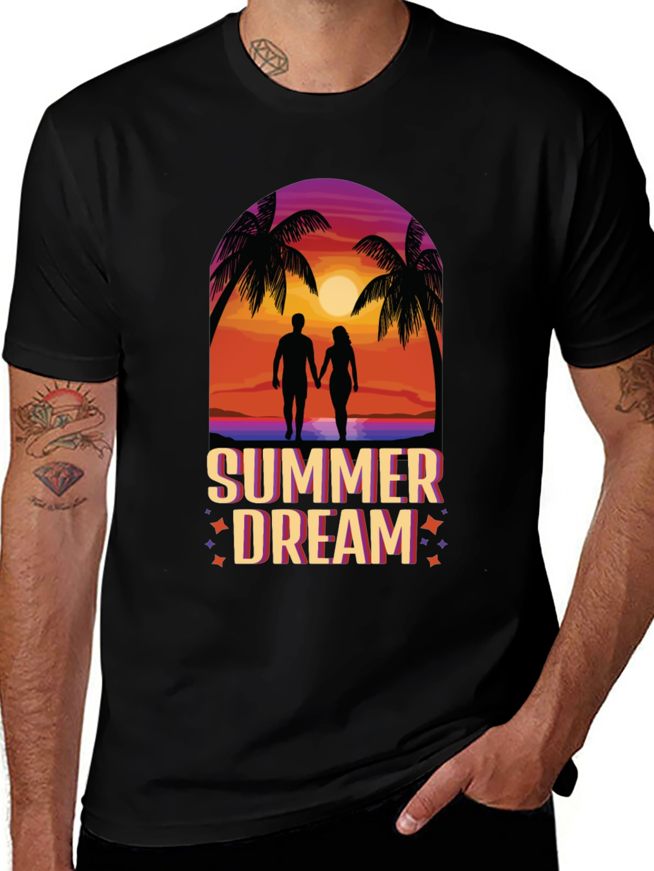 Variant 17 of Summer Dream Graphic T-Shirt