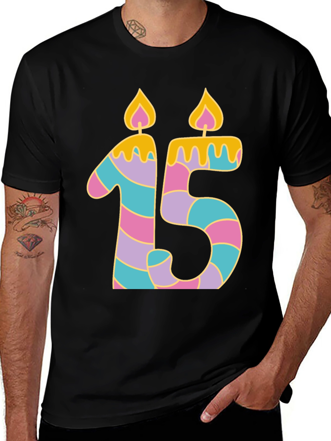 Variant 9 of Sweet Fifteen Birthday Tee