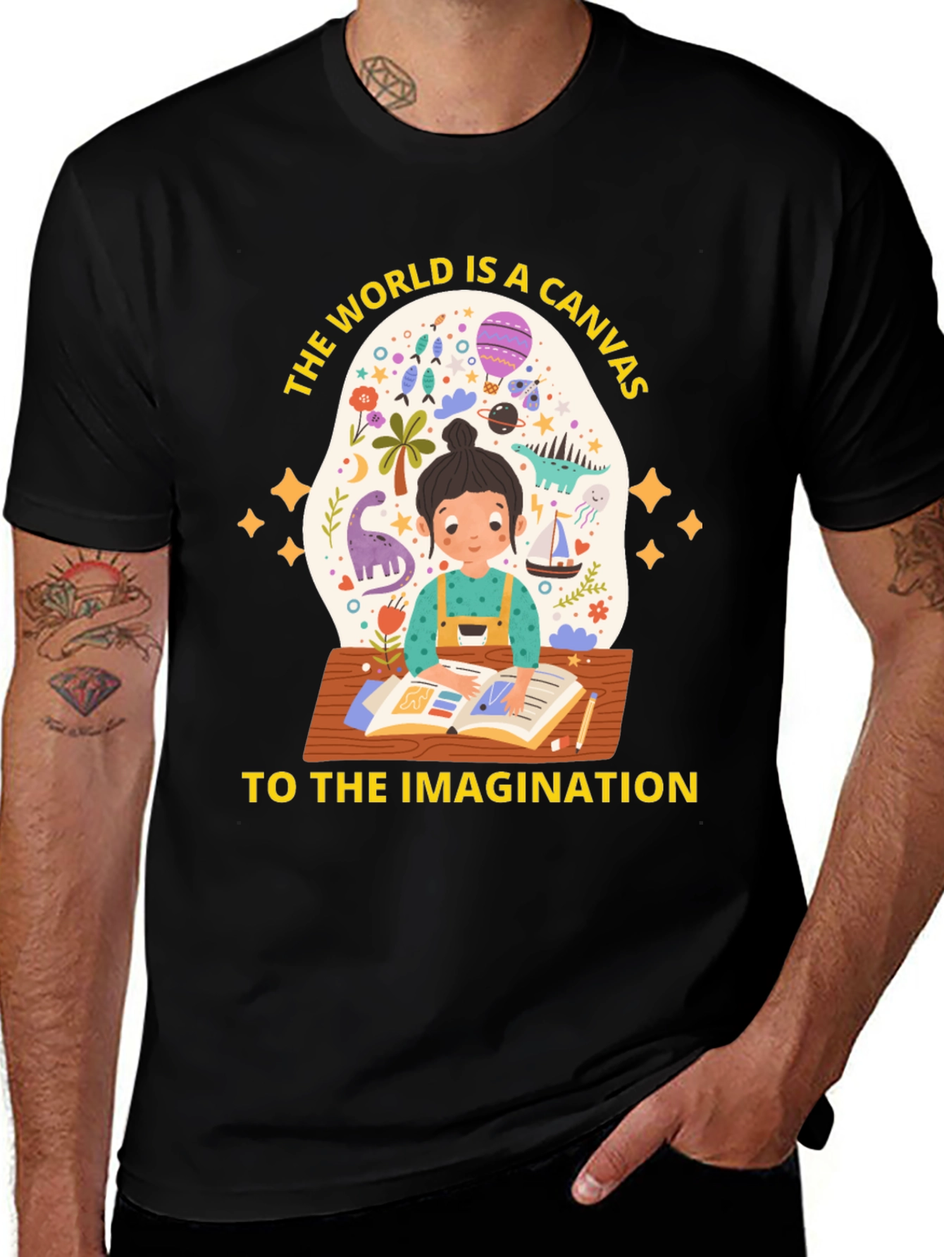 Imagination Canvas T-Shirt