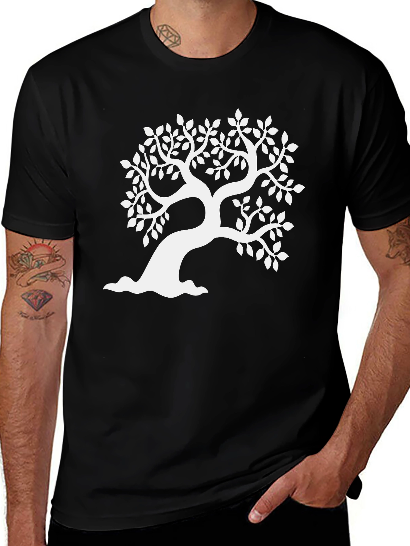 Variant 21 of Tree of Life Graphic Tee - Nature Inspired Comfort
